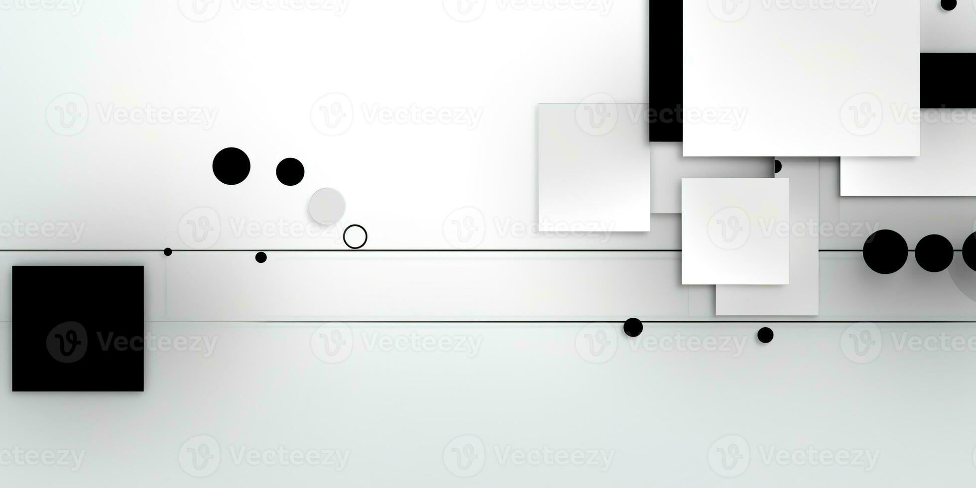 AI Generated. AI Generative. Minimal geometric abstract shapes graphic background poster mock up. Graphic Art photo