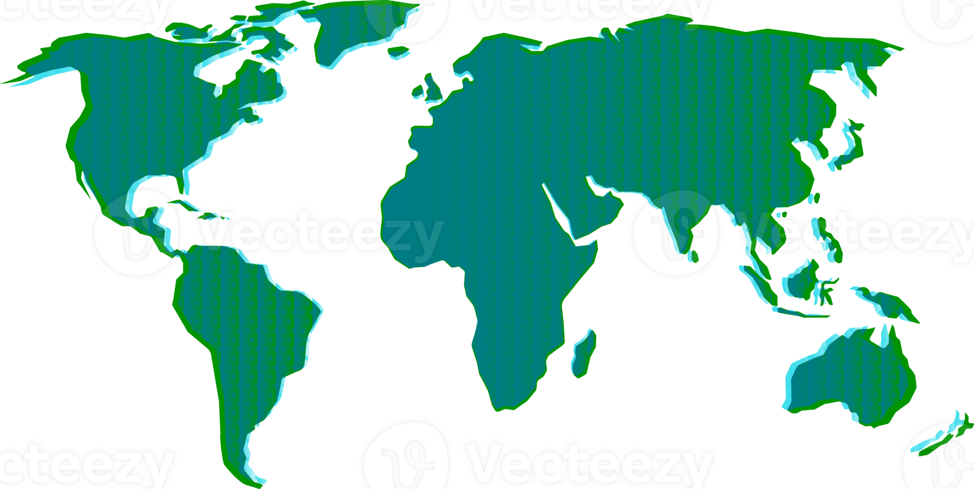 World map global icon abstract graphic design for decoration png