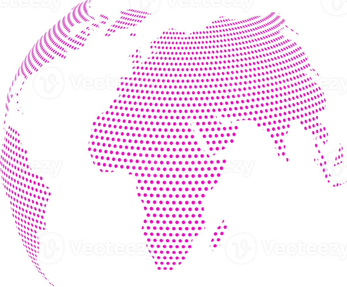 World map global icon abstract graphic design for decoration png