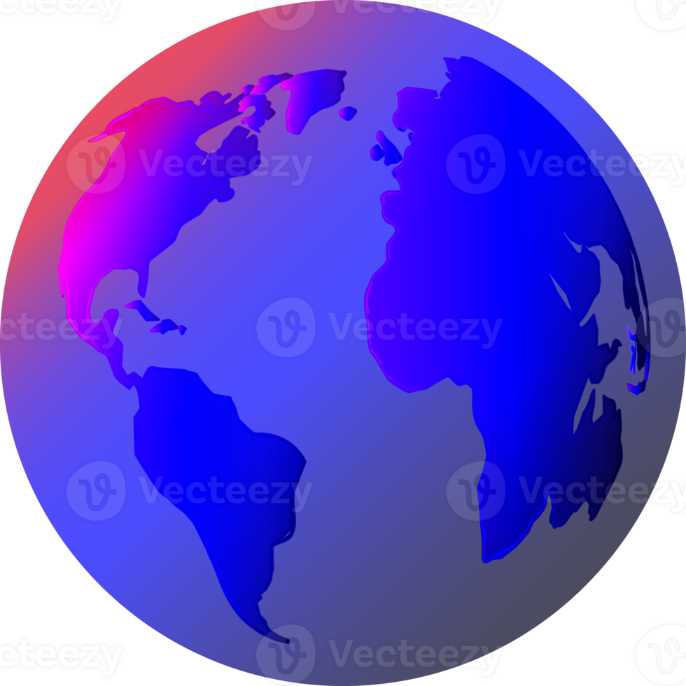 World map global icon abstract graphic design for decoration png