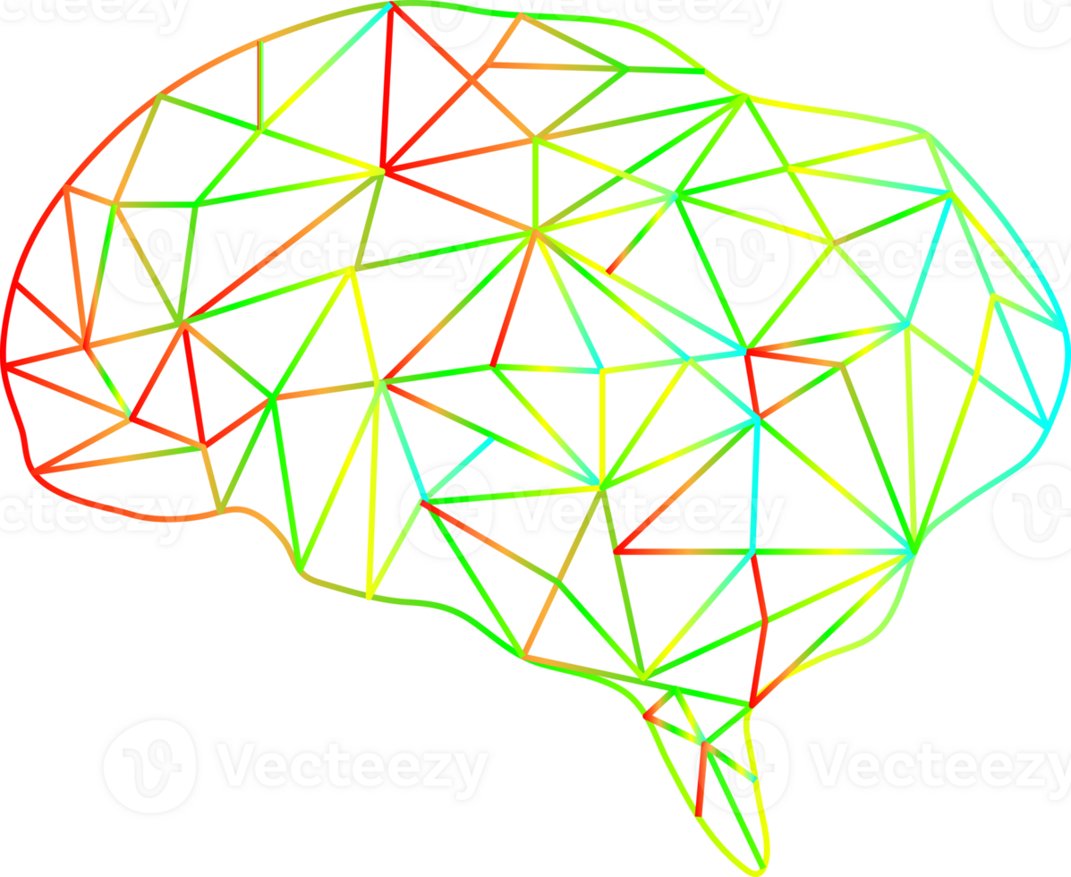 Brain anatomy thinking idea for decoration abstract background png