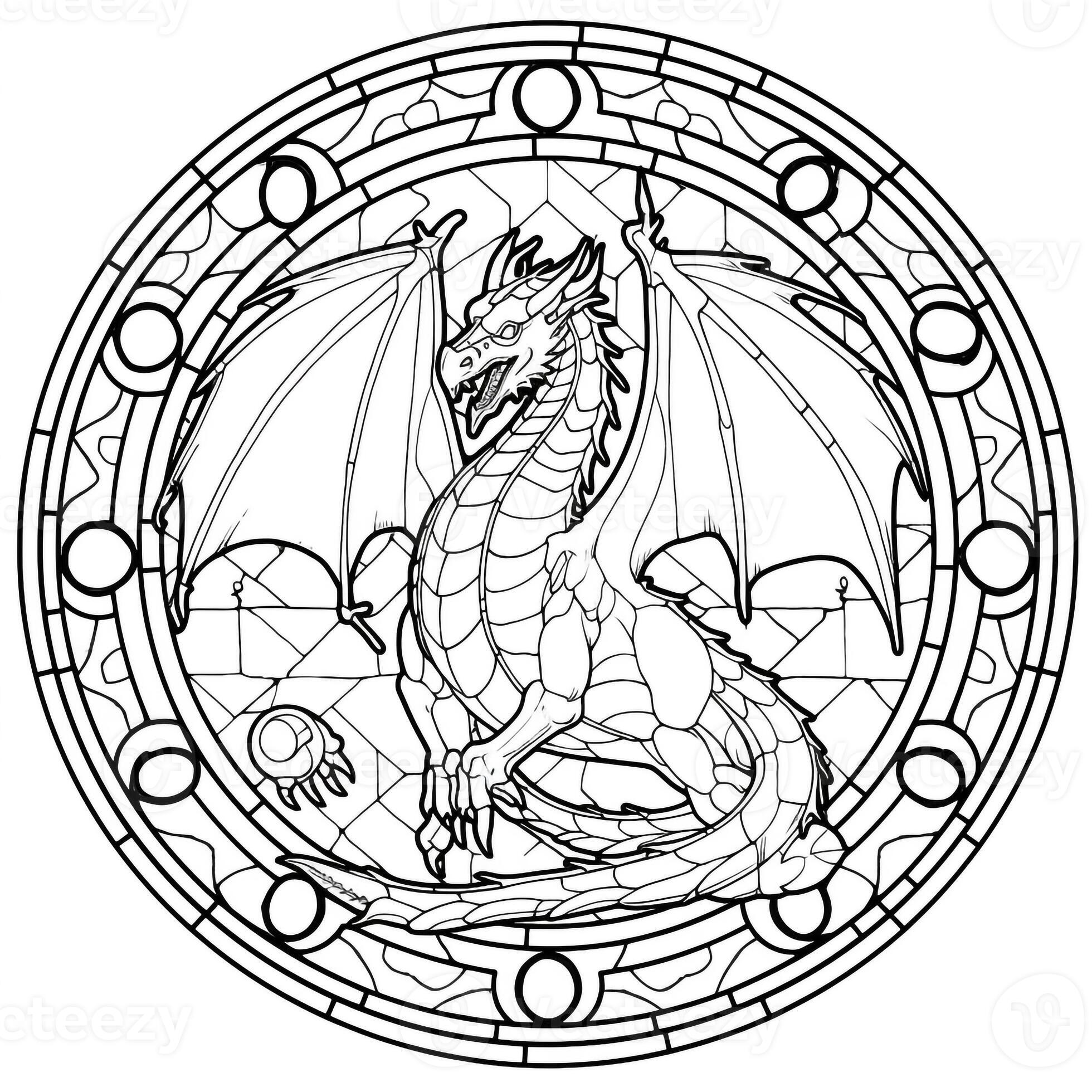 stained-glass-dragon-coloring-pages-26910275-stock-photo-at-vecteezy