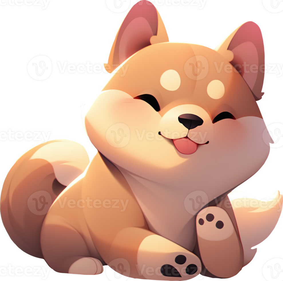 Cute Japanese Shiba Inu Puppy png