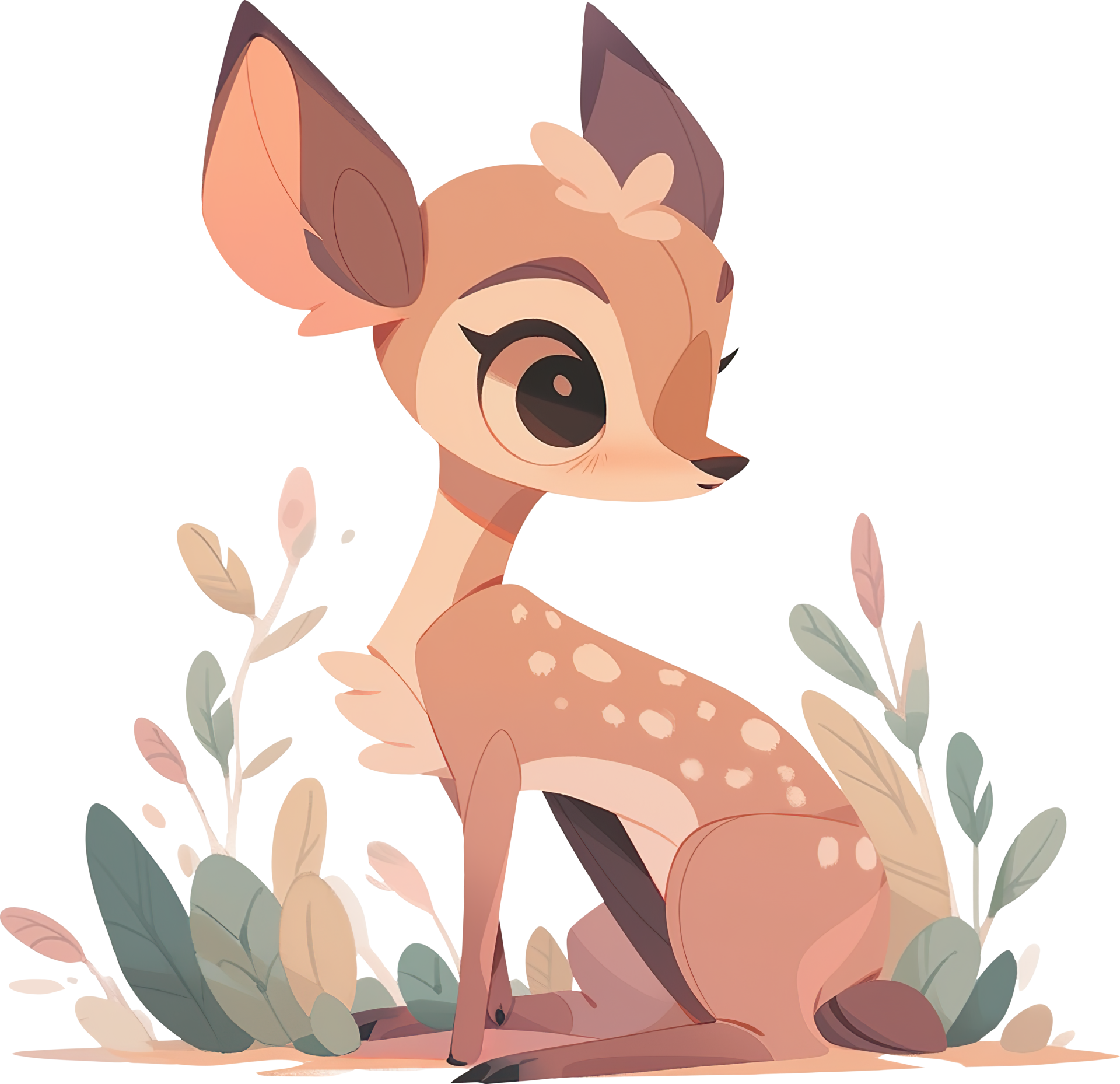 A Picture Of A Deer In The Grass With 26910662 PNG a-picture-of-a-deer-in-the-grass-with-26910662-png