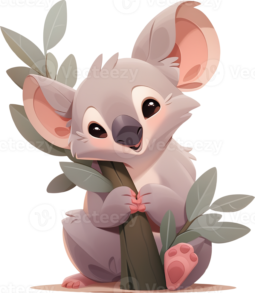 Eucalyptus Treasures Admiring the Beloved Koalas with png