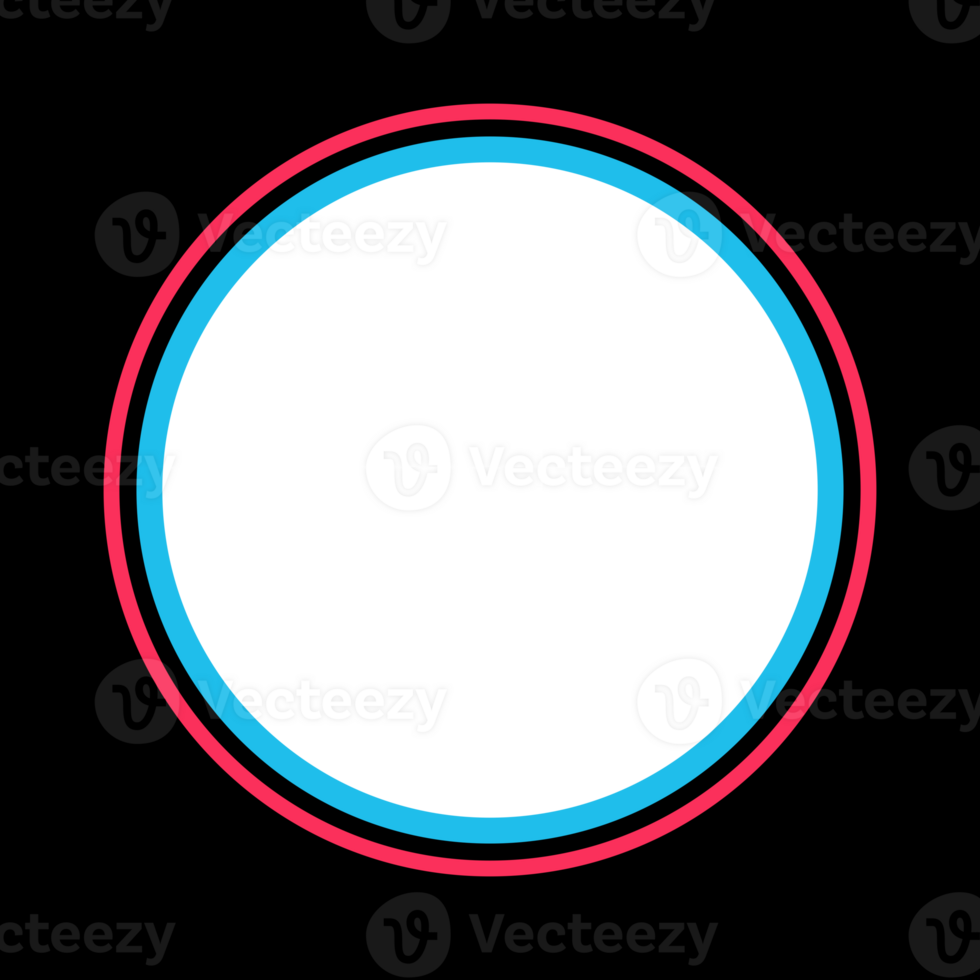 circle frame on black background 26911170 PNG