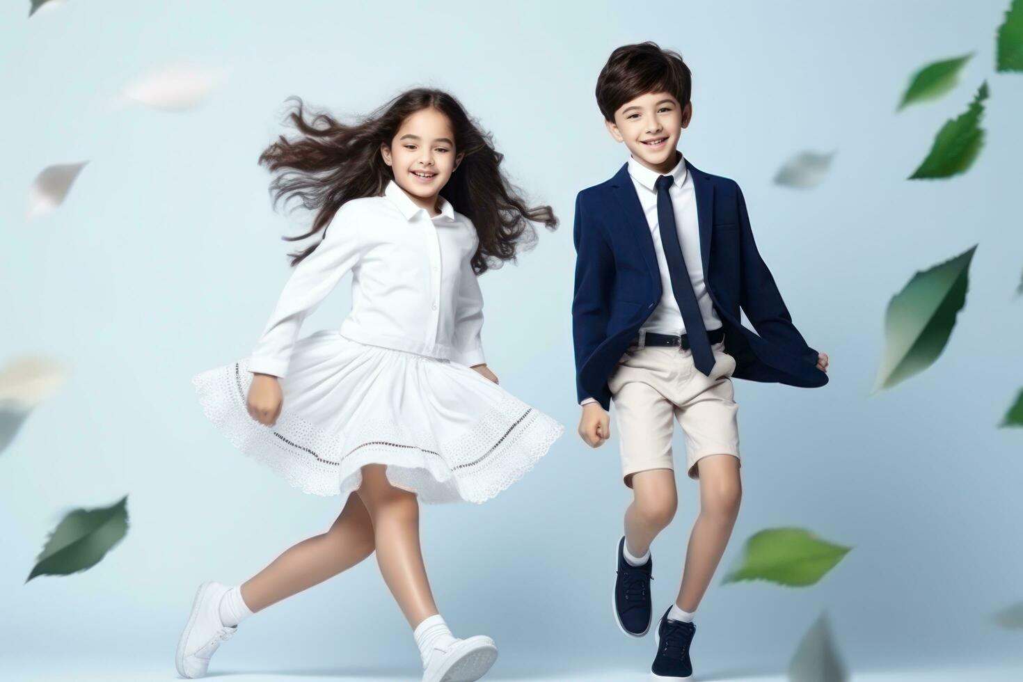 Fashion model kids photo