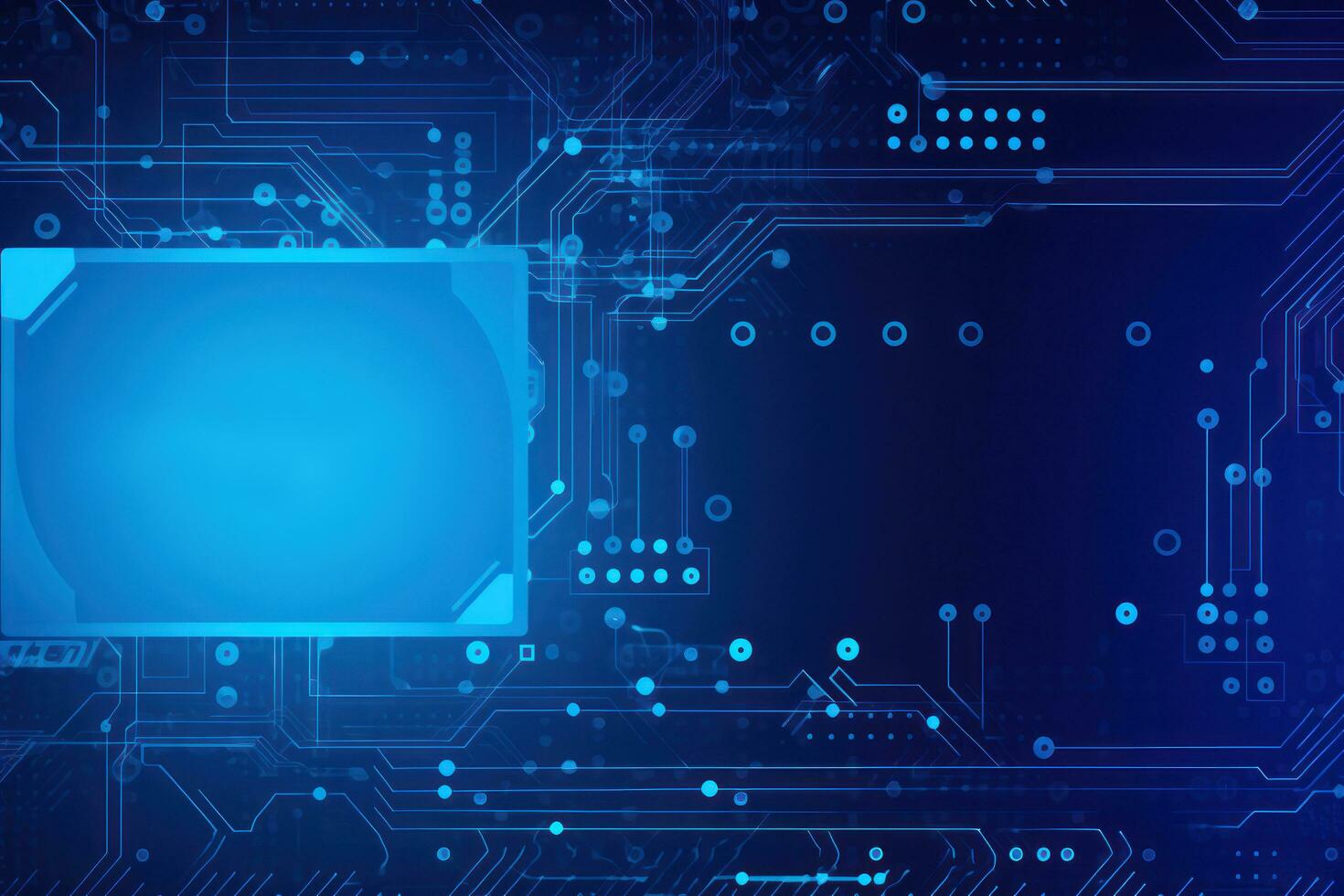 Abstract technology background photo