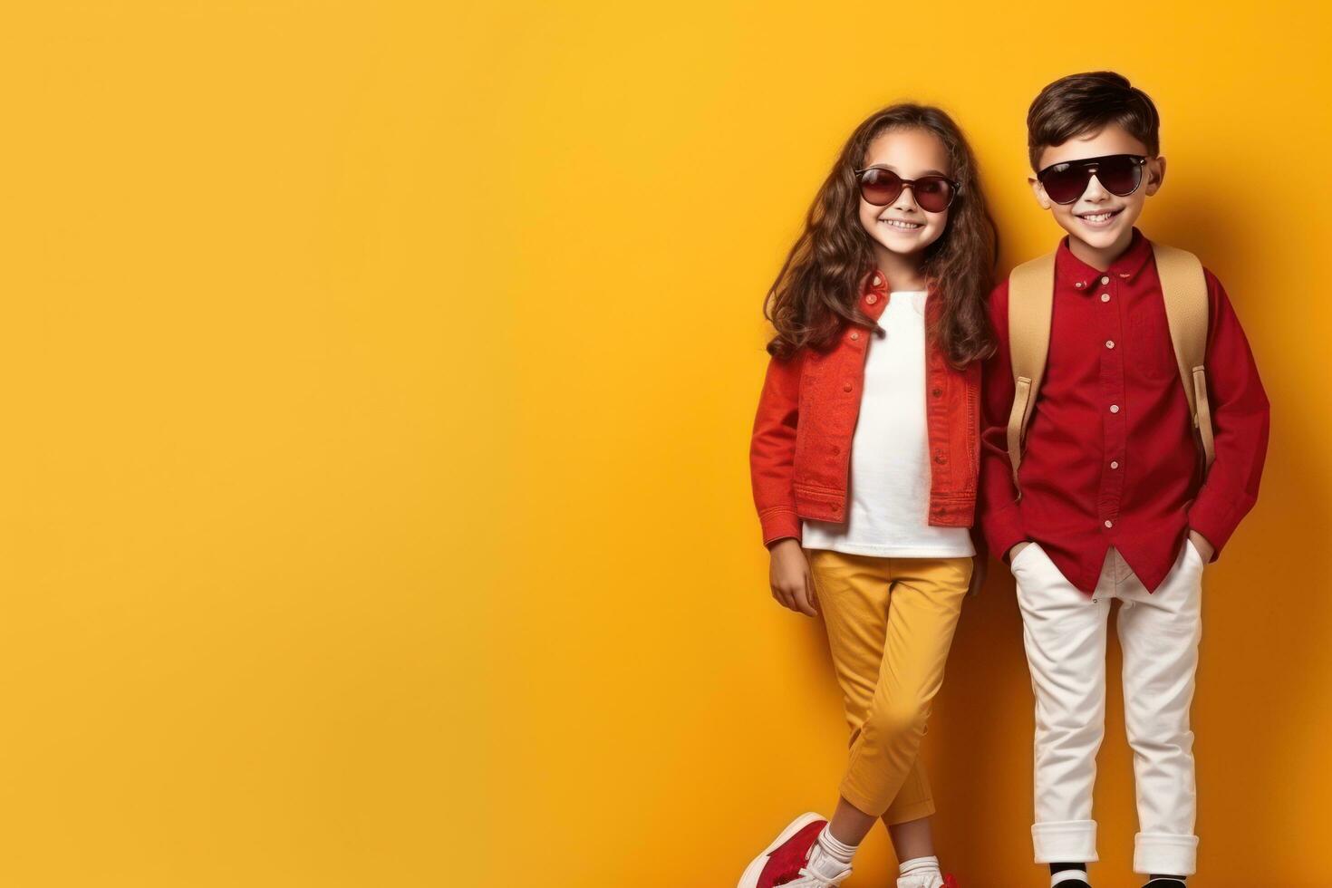 Fashion model kids photo