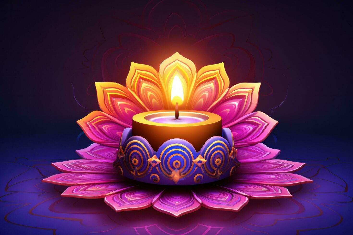 Diwali holiday background photo