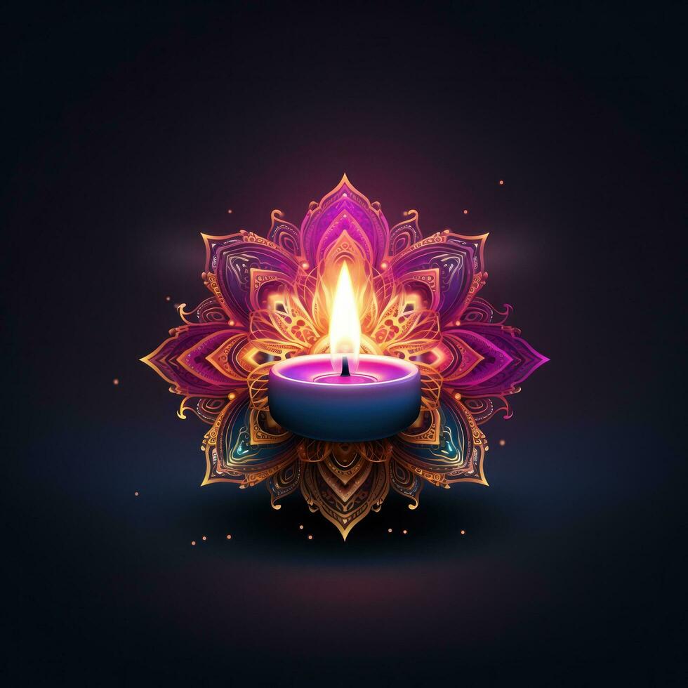 Diwali holiday background photo