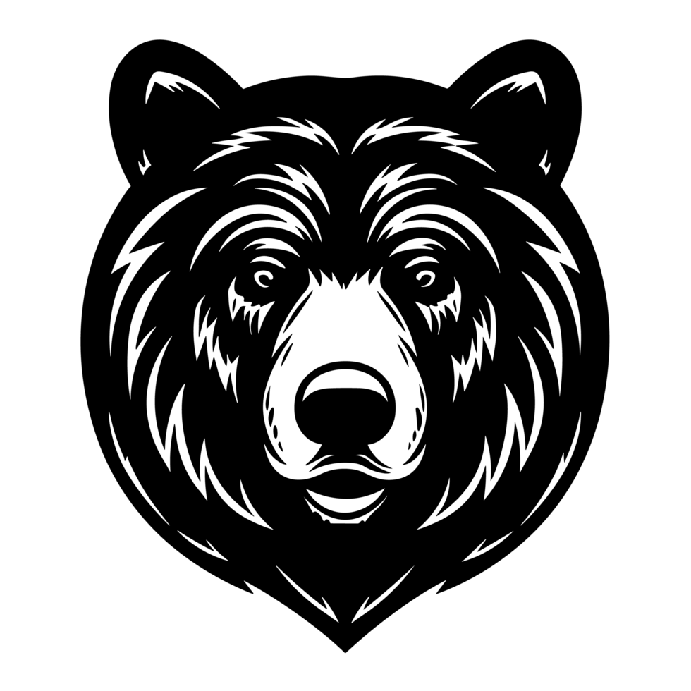 Bear Silhouette - png