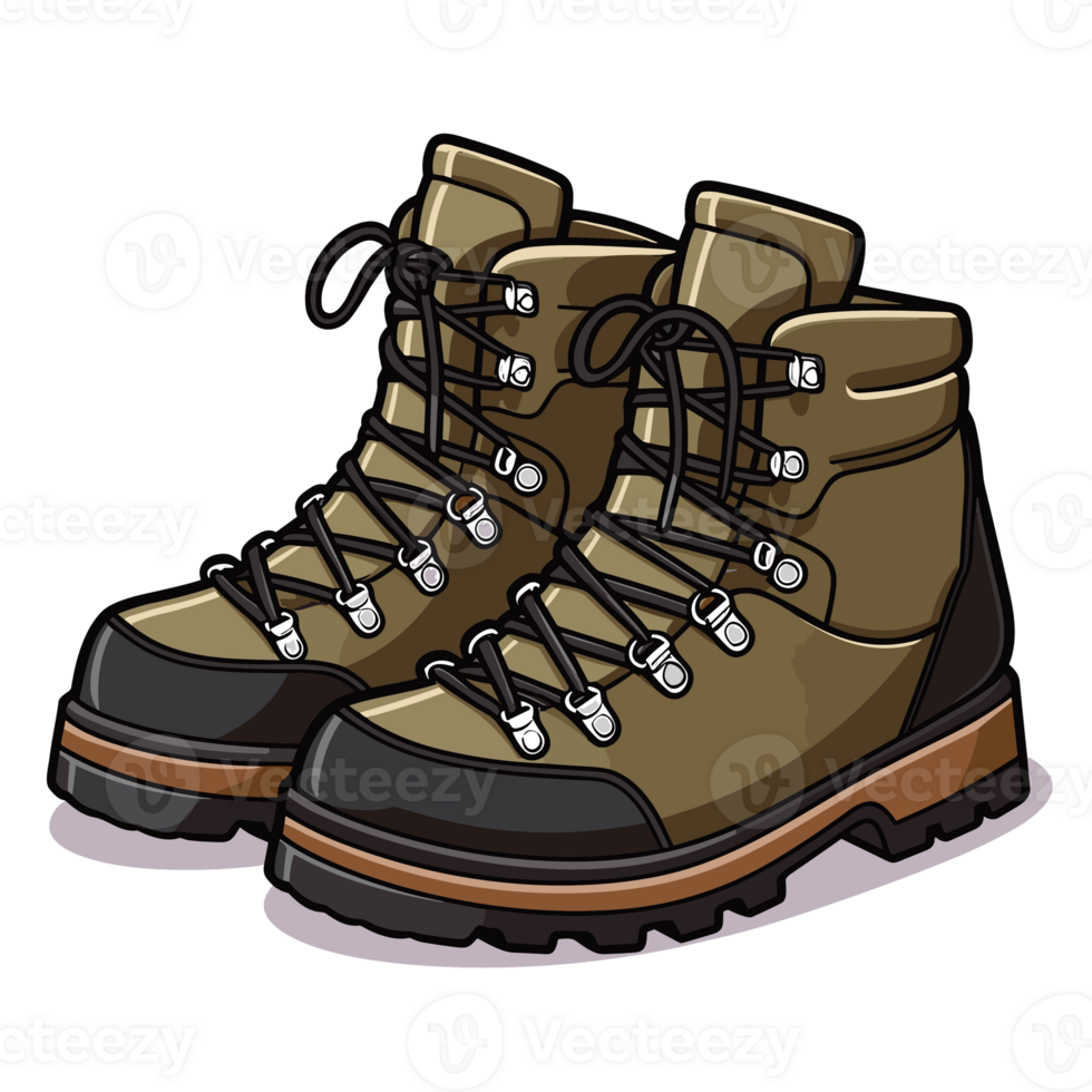 Hiking Boot - Generative Ai png