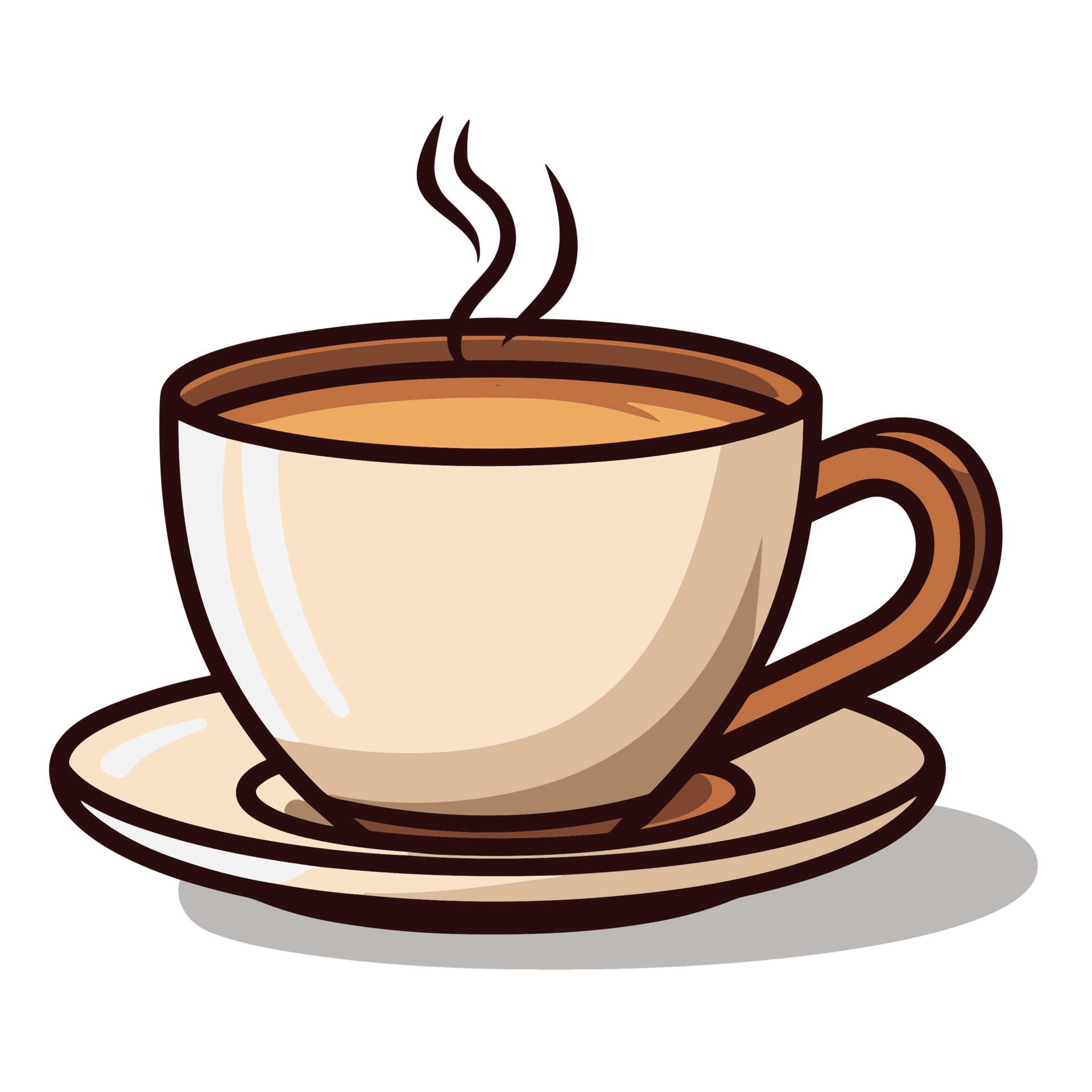Coffee Cup Clipart - Generative Ai 26912174 PNG