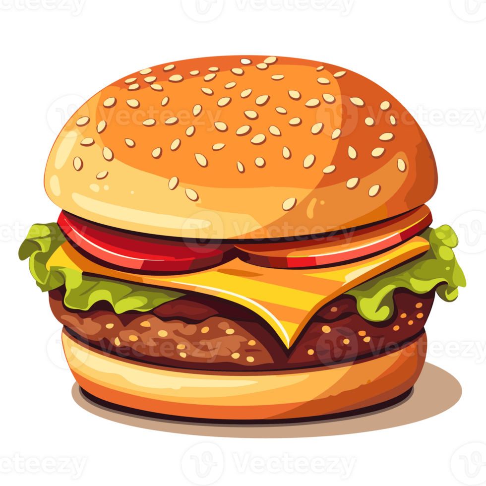 Cheese Burger Generative Ai 26912504 PNG