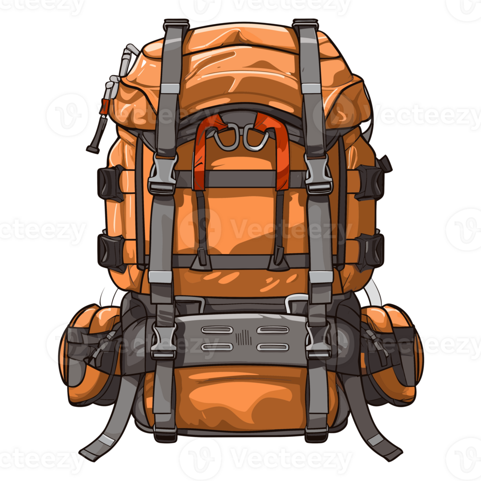 Hiking Backpack Clipart Generative Ai 26912557 PNG
