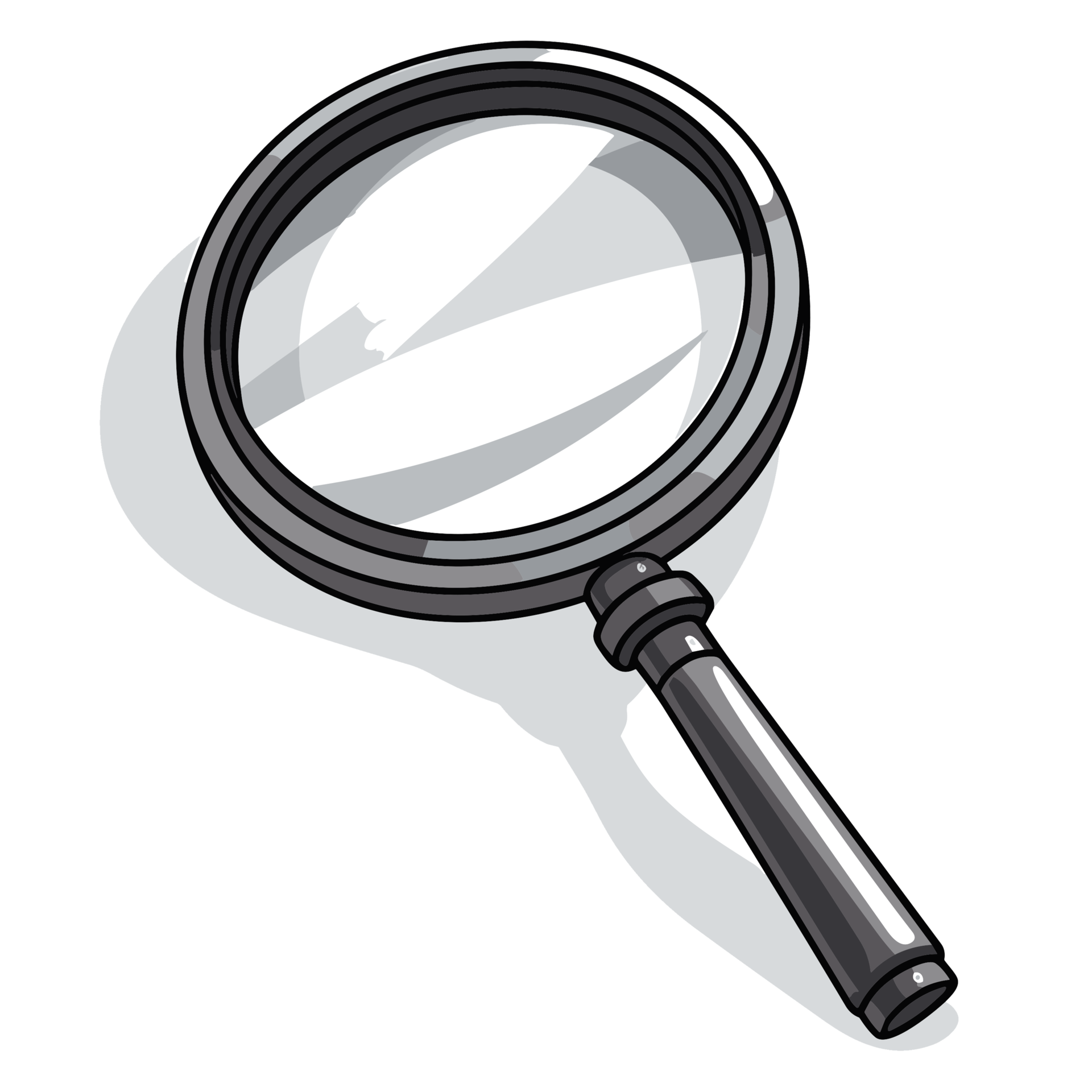 Magnifier Glass Generative Ai 26912623 PNG