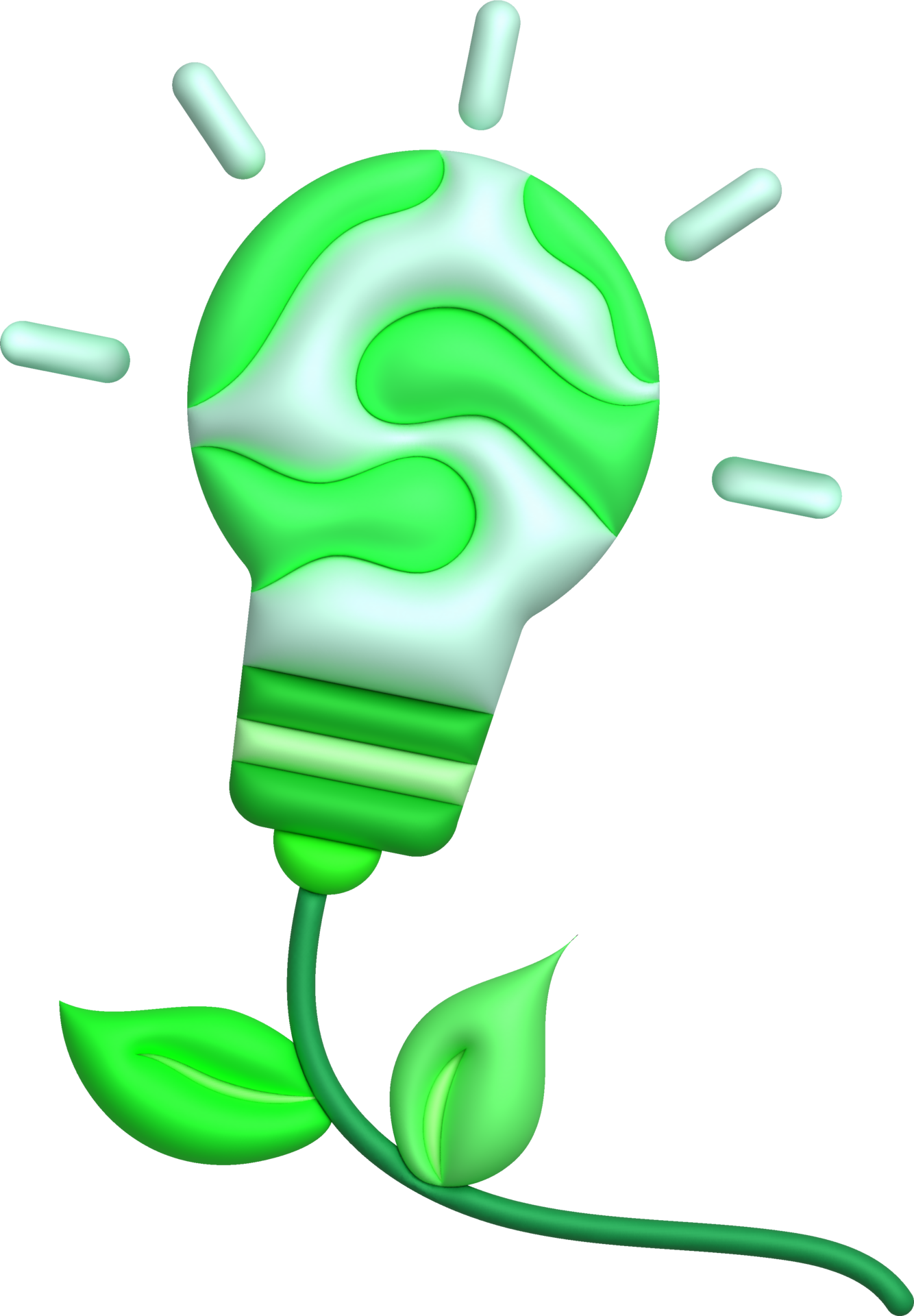 recycle light energy Light bulbs use natural and renewable energy