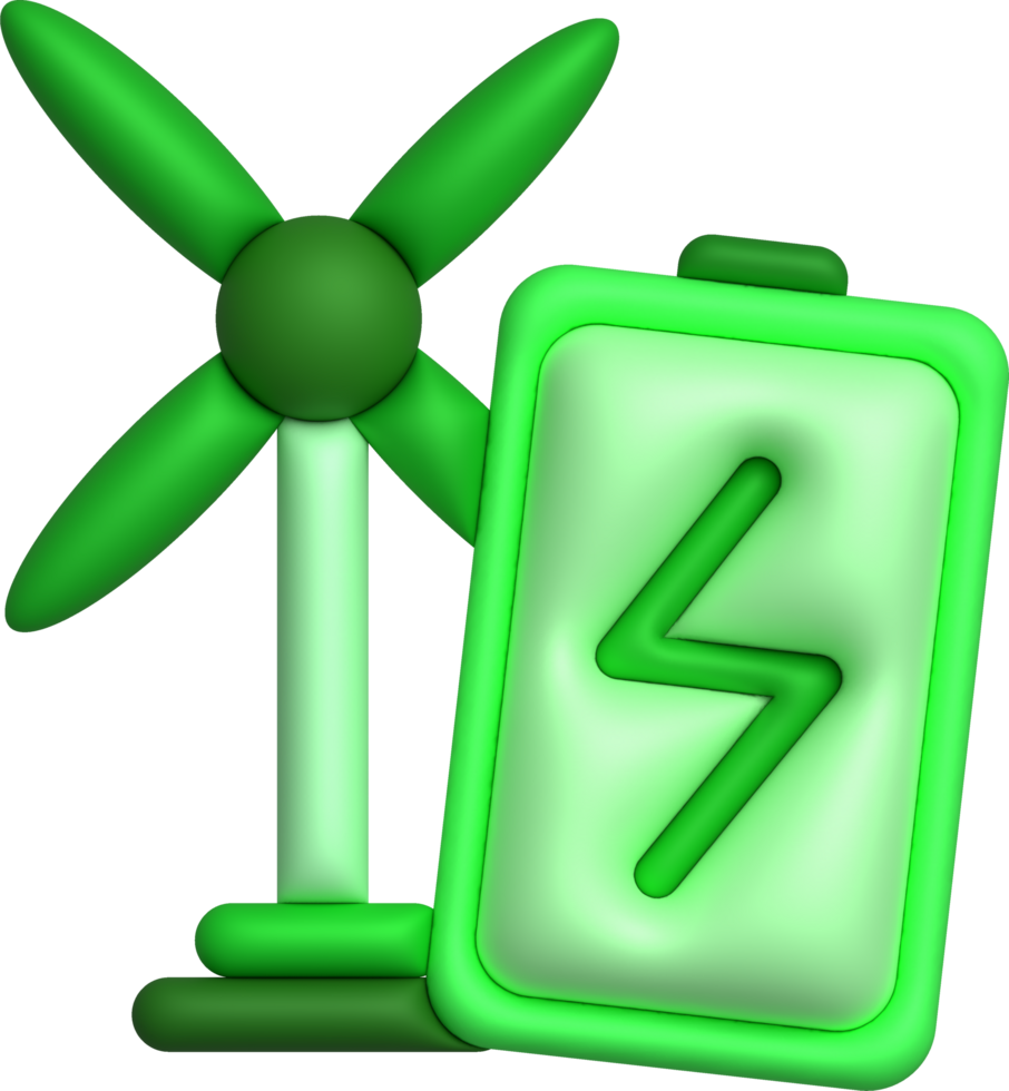 energy recycling Wind turbines use natural and renewable energy. Conservation of green energy and natural resources. png