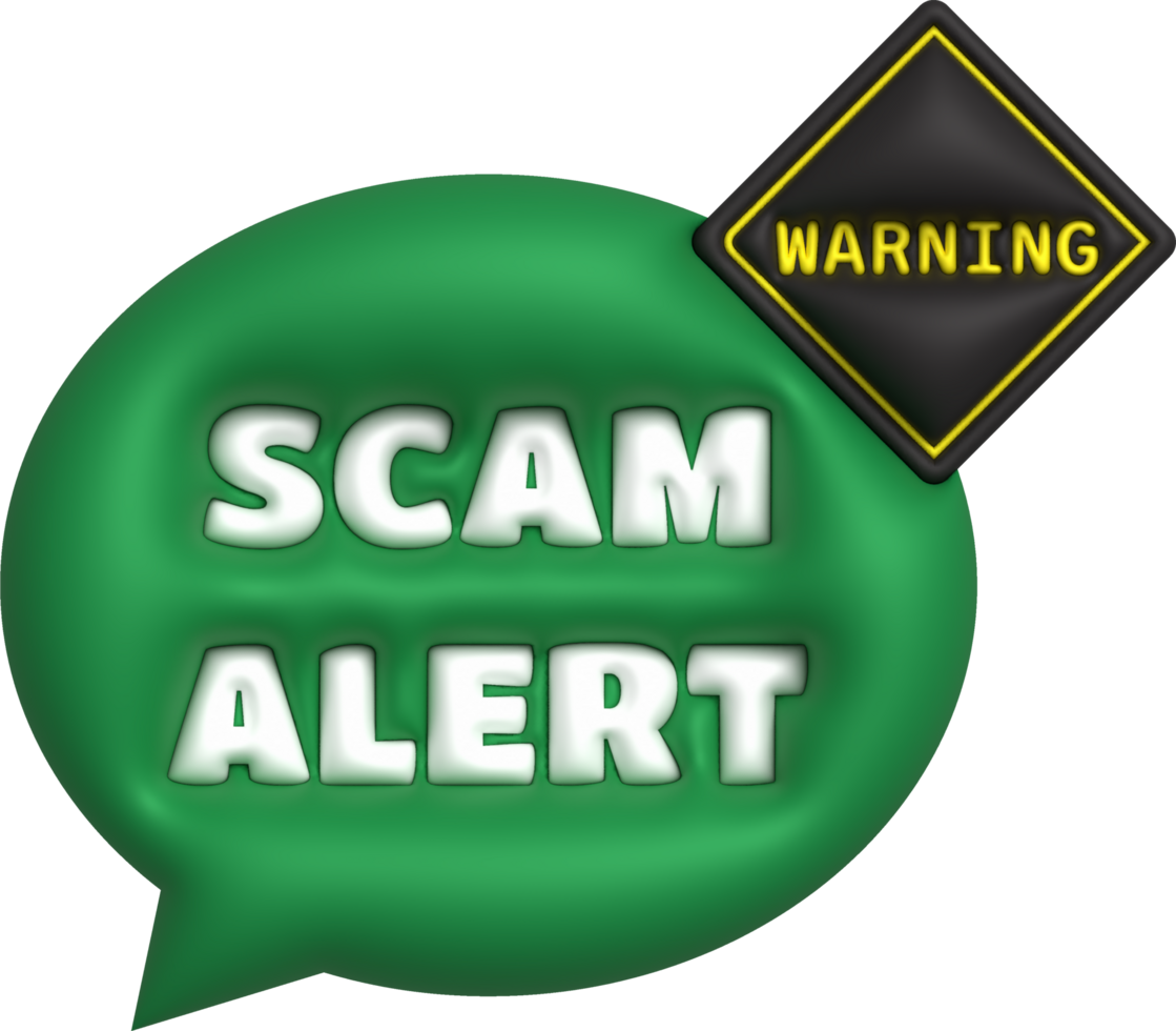3D Illustrations Alert Messages and Viruses Spam Popup Warning. png