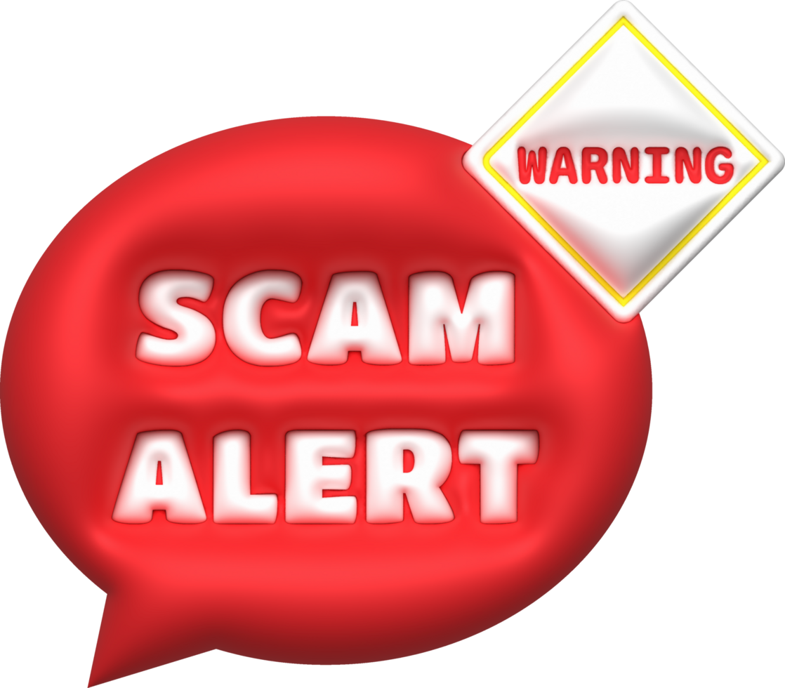 3D Illustrations Alert Messages and Viruses Spam Popup Warning. png