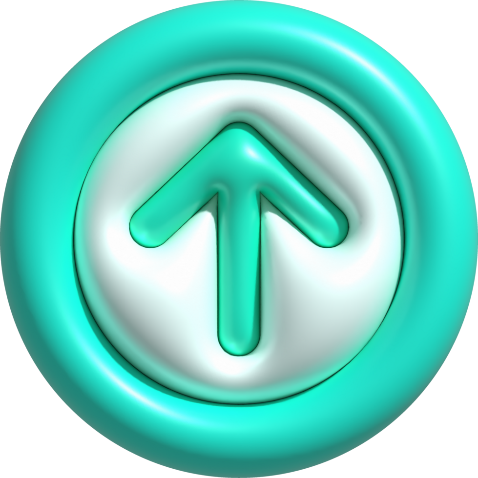 3d illustration icon data upload data loading symbol. png