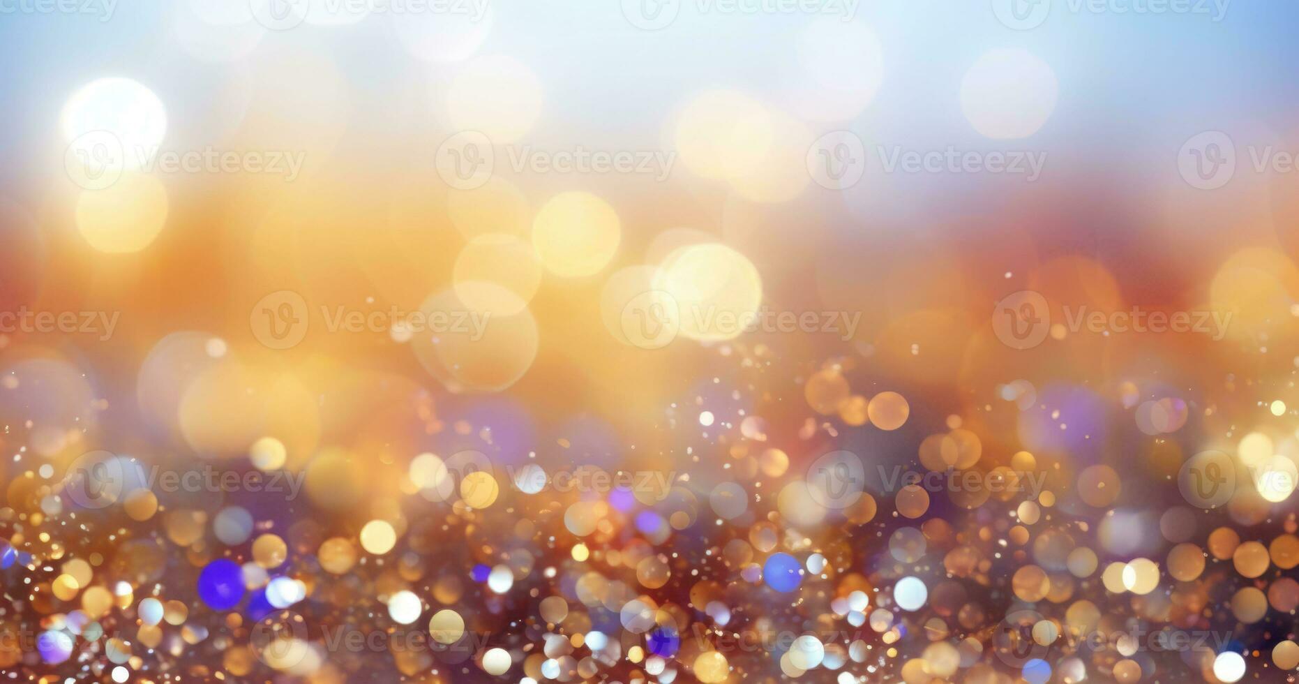 Bokeh background with light. Glitter and diamond dust, subtle tonal variations. AI generated photo