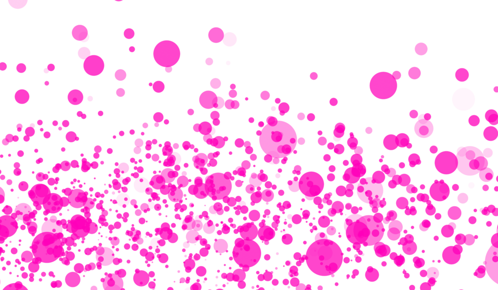 D abstract digital technology pink light particles bubble png