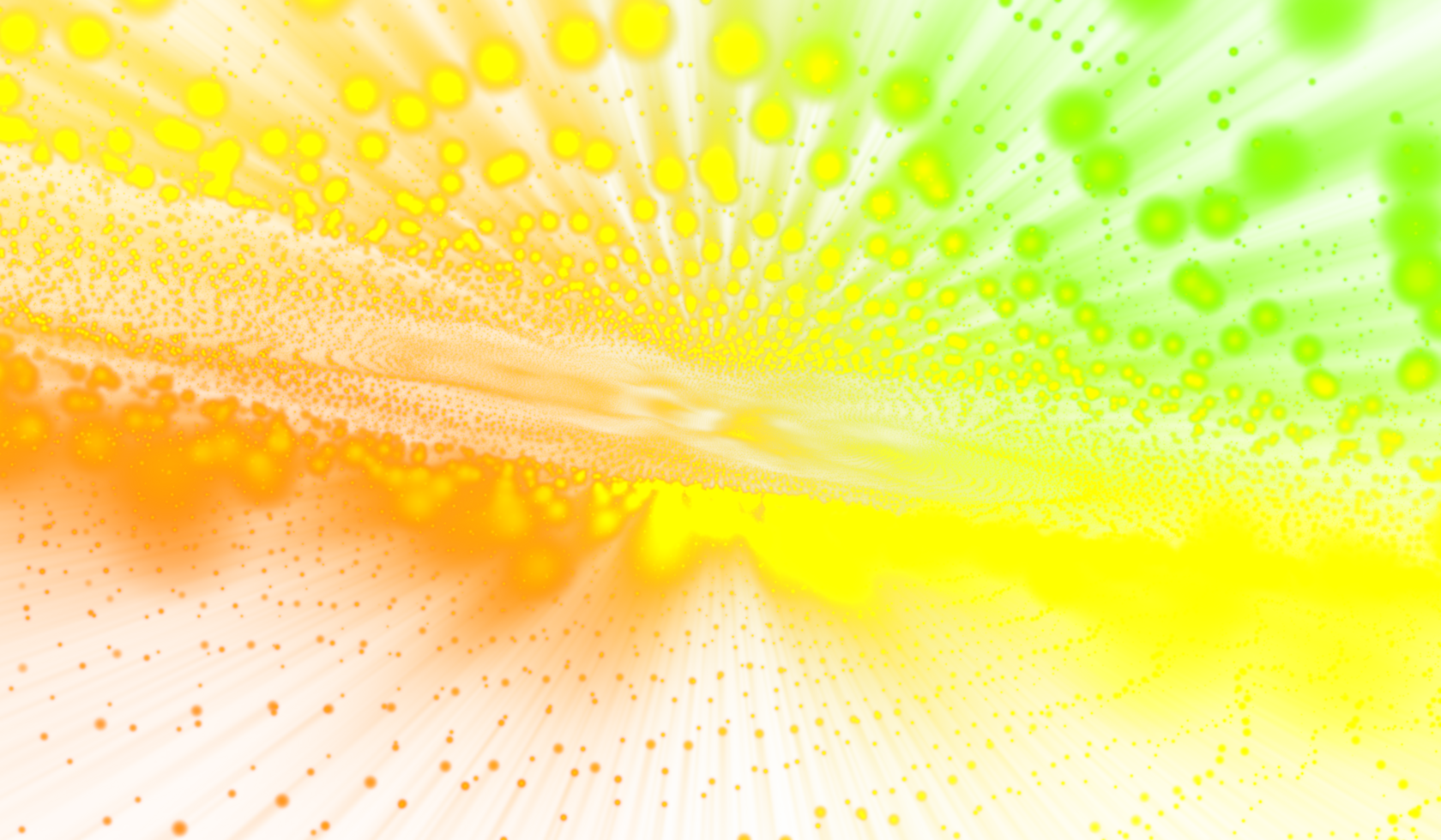 3D abstract digital technology yellow-orange light particles sphere energy png