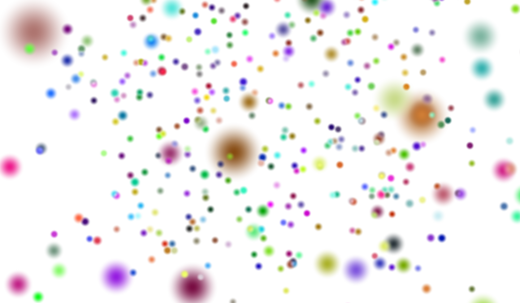3D abstract digital technology multicolor light particles bubble png