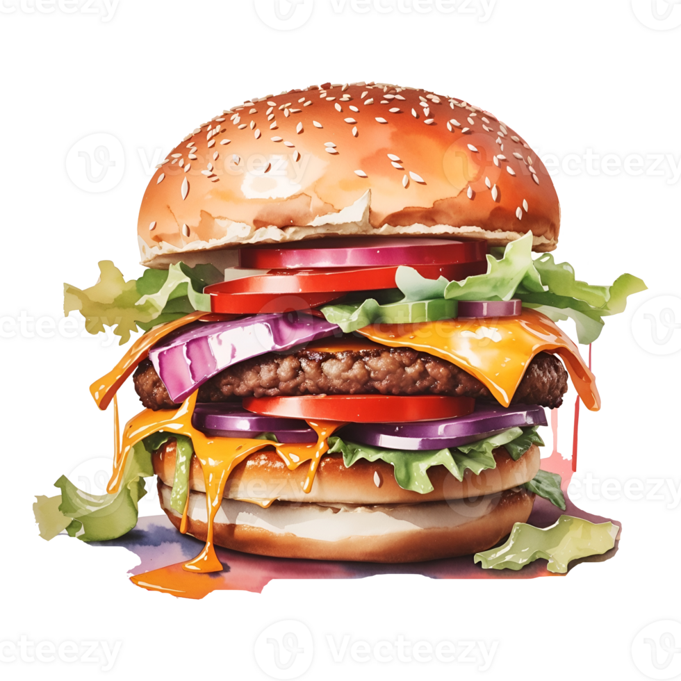 hamburguer vintage clipart png