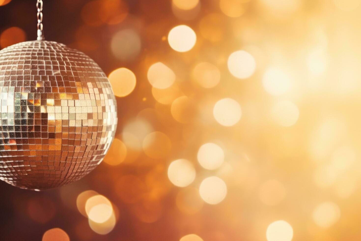 Disco ball vivid background photo