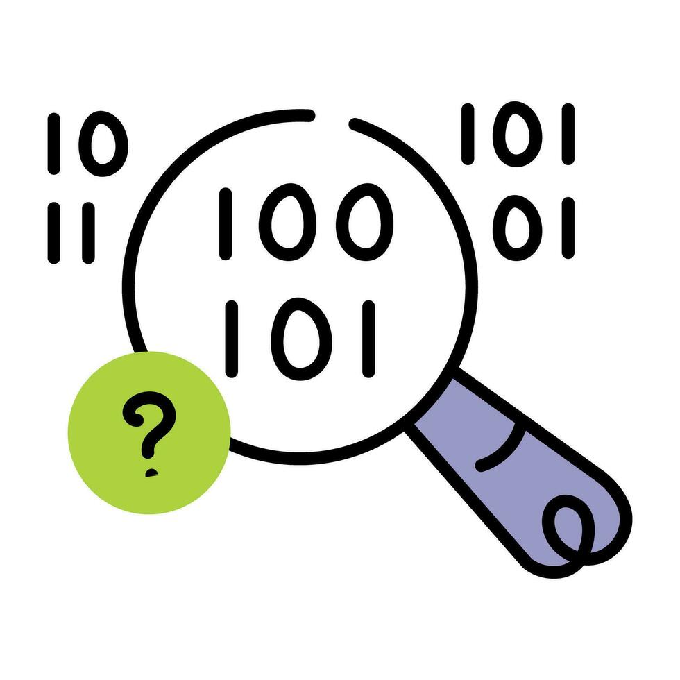 Trendy Binary Search 26915727 Vector Art at Vecteezy