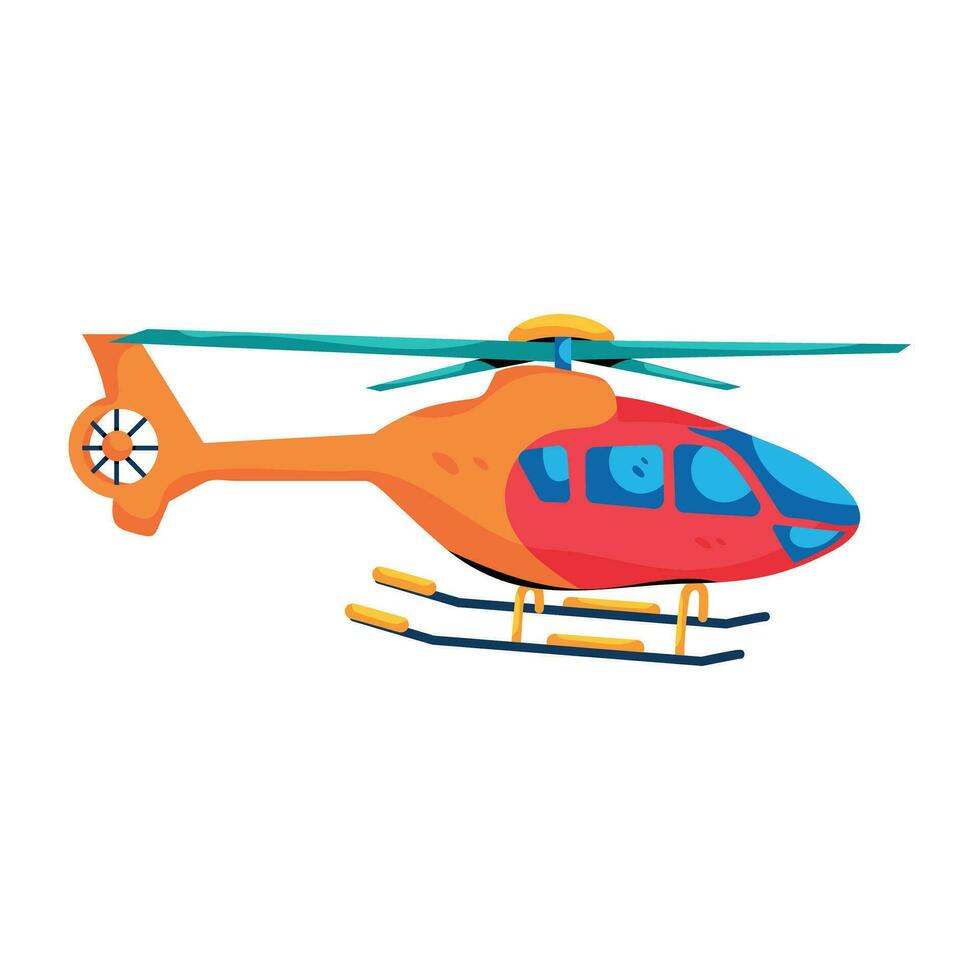 Trendy Helicopter Concepts vector
