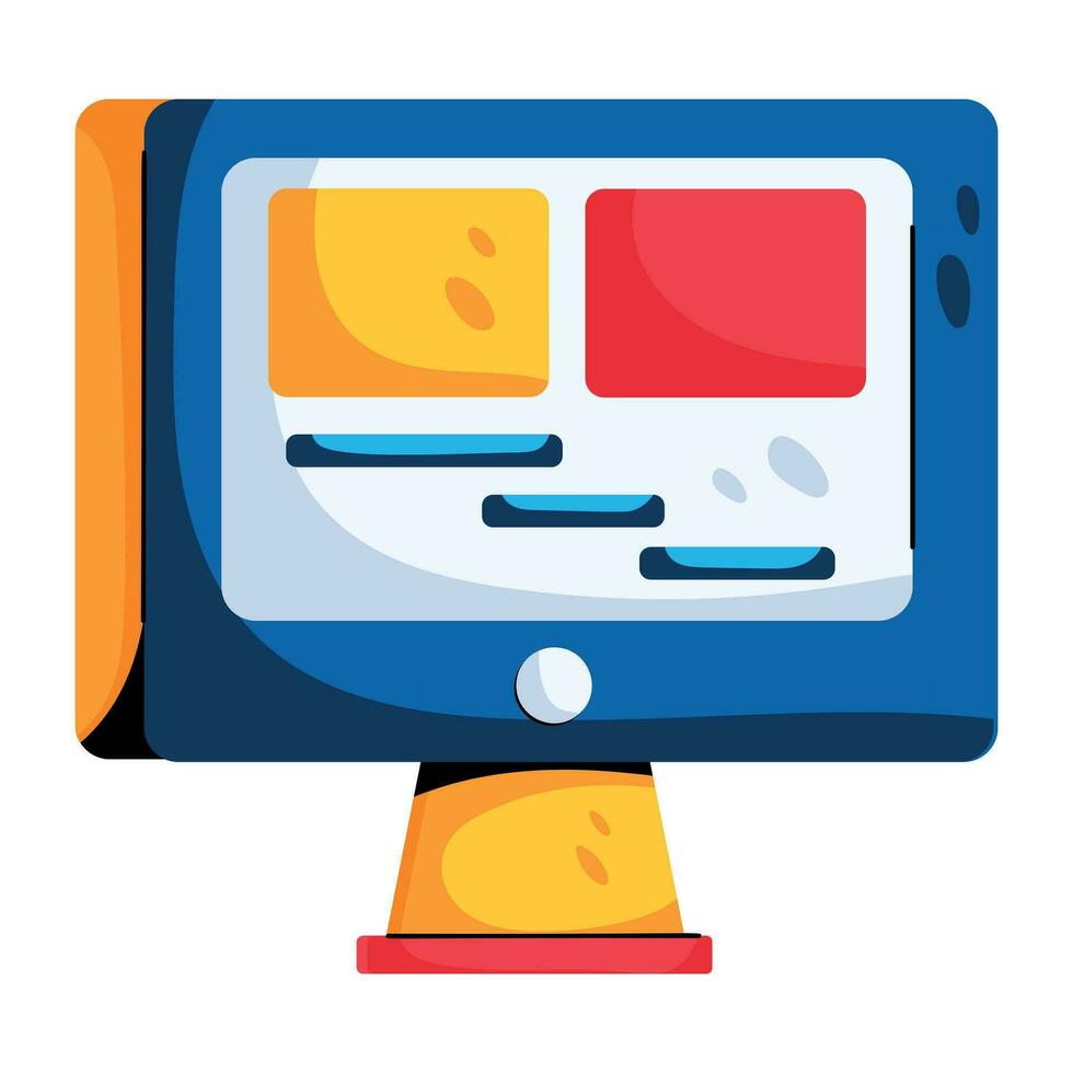 Trendy Post Production vector