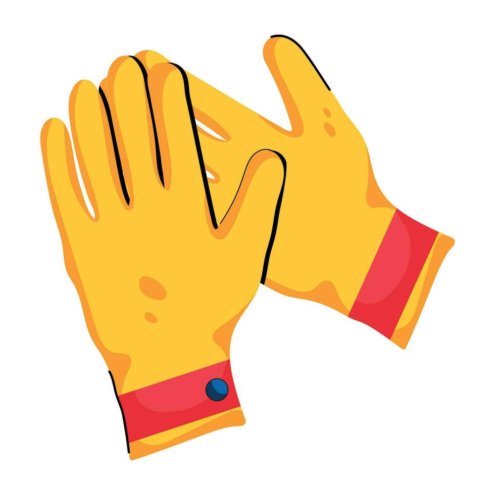 Trendy Round Applause vector