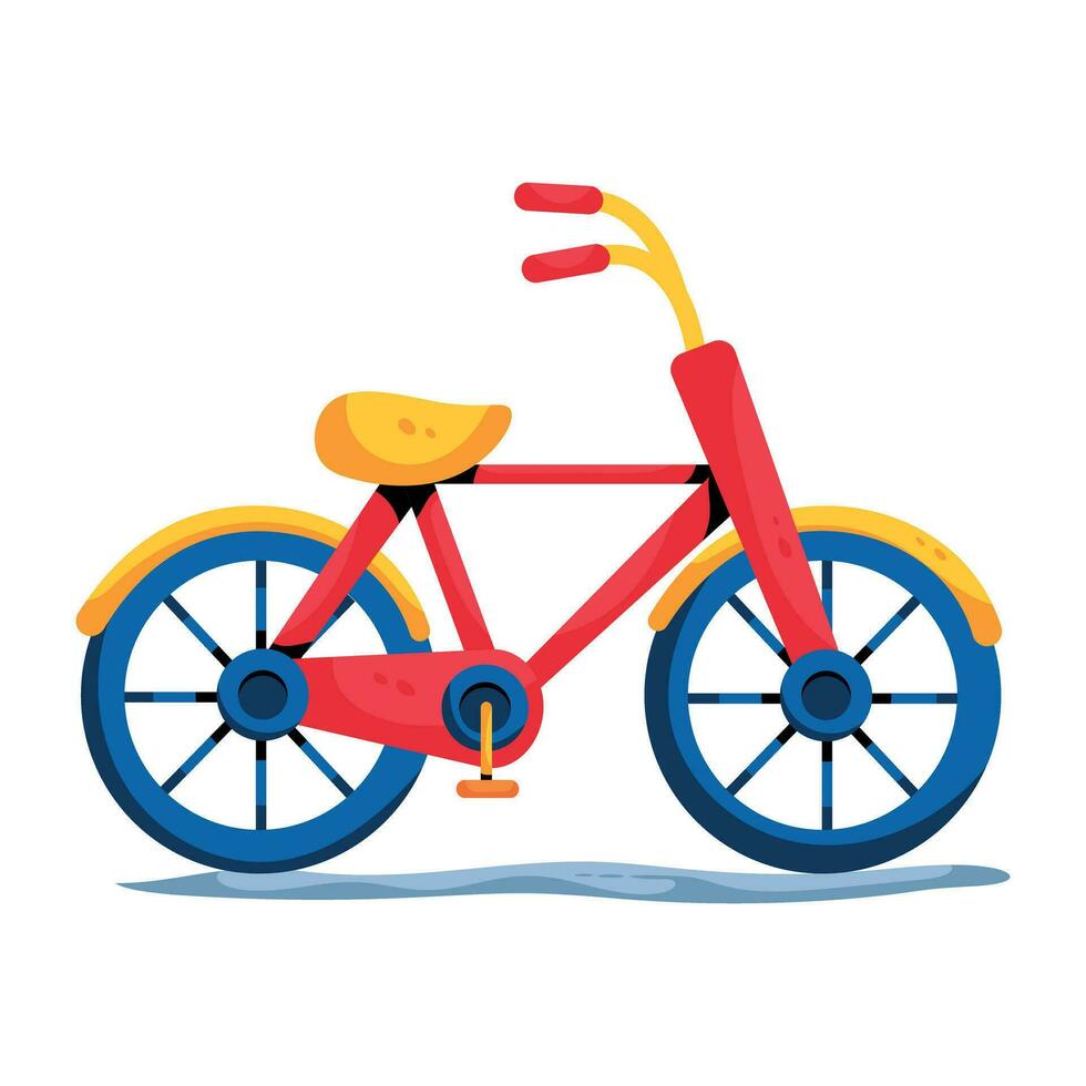 Trendy Bicycle Concepts vector