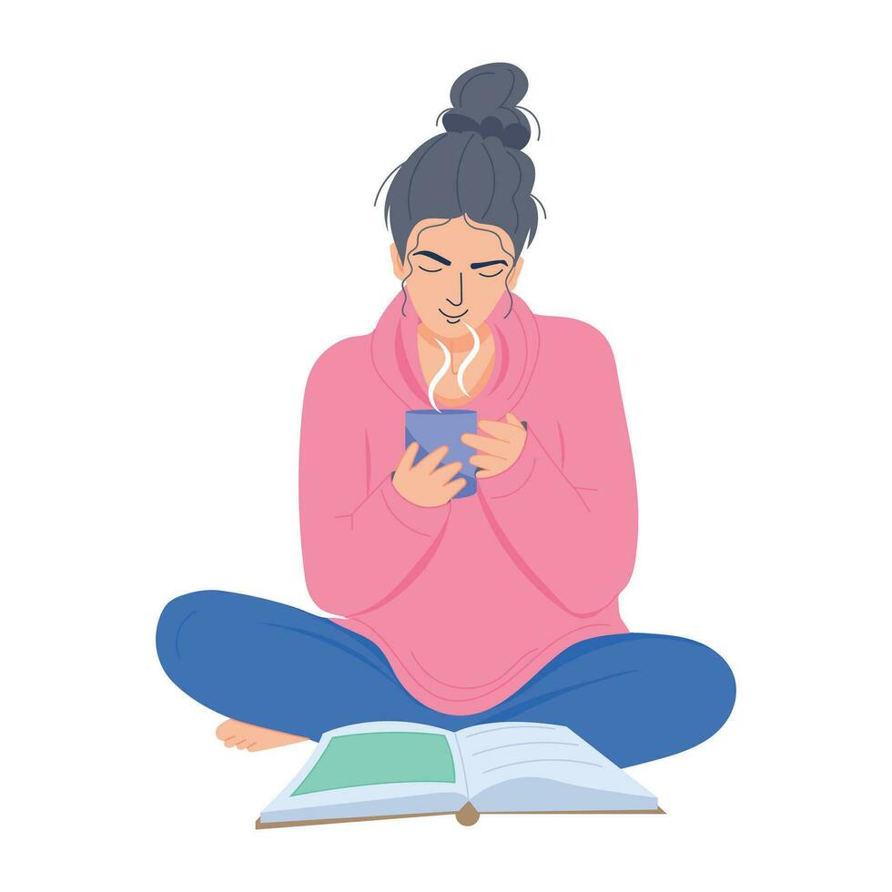 Trendy Study Break vector