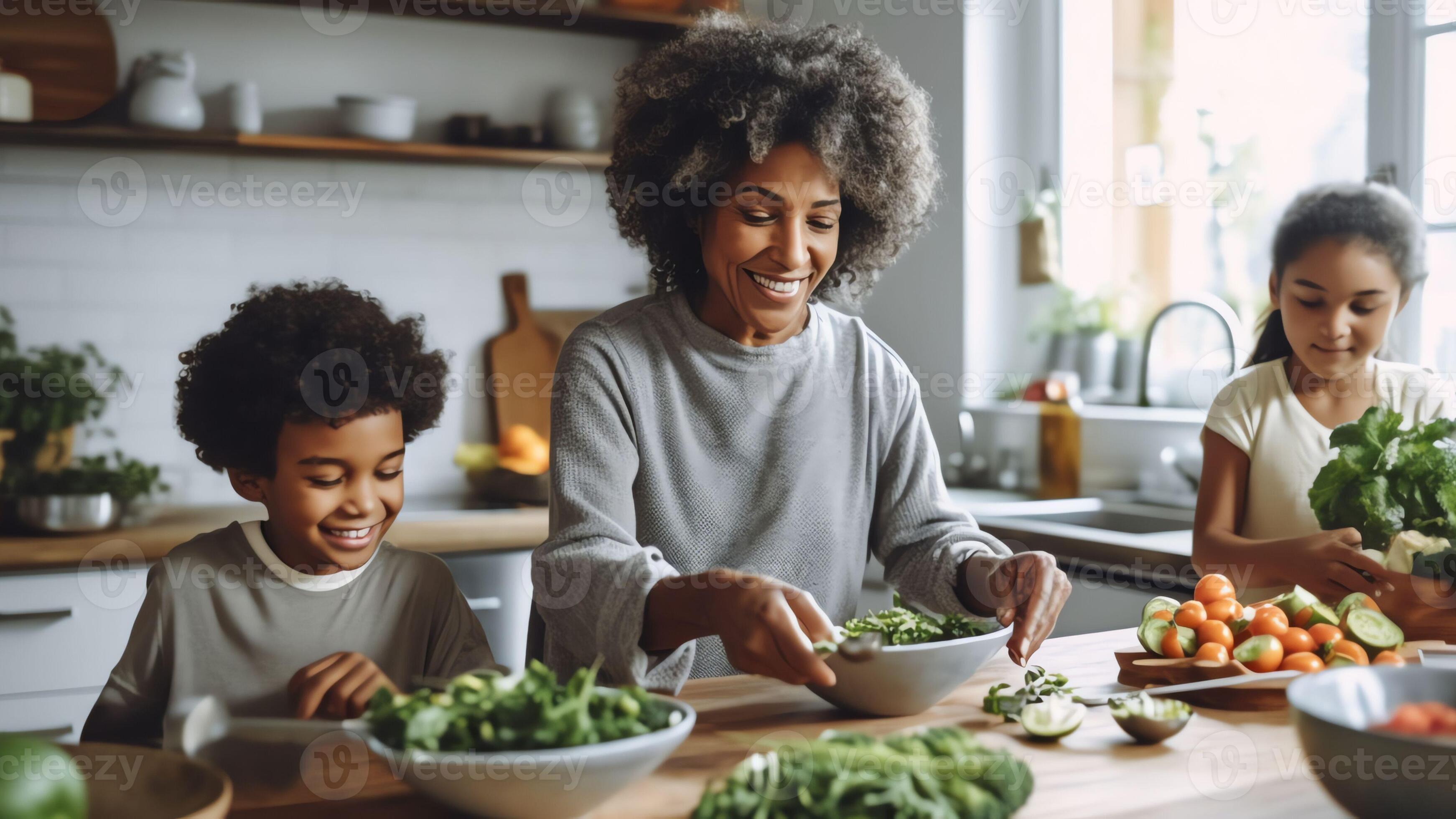 Healthy Black Family