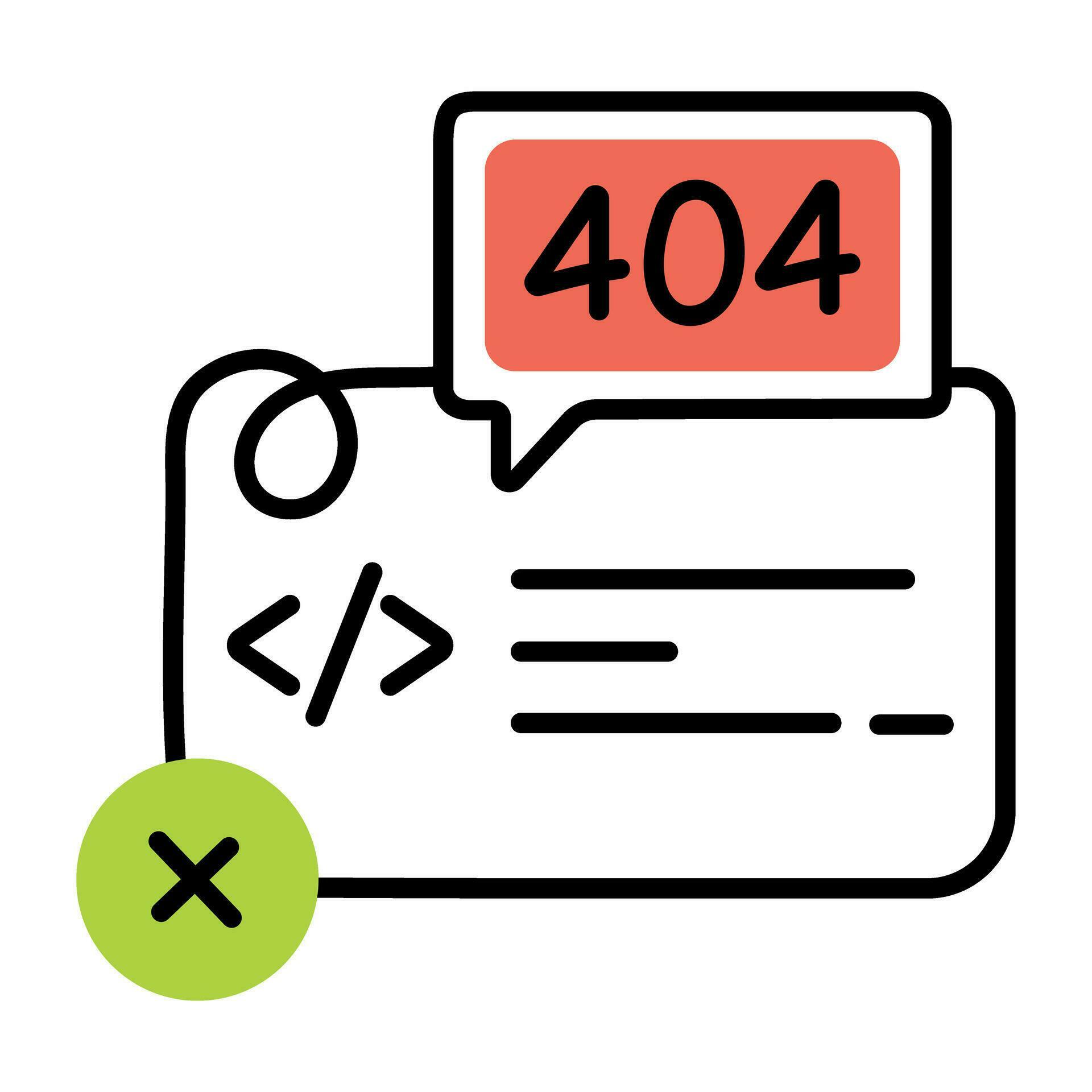 Trendy Code Error 26928168 Vector Art at Vecteezy