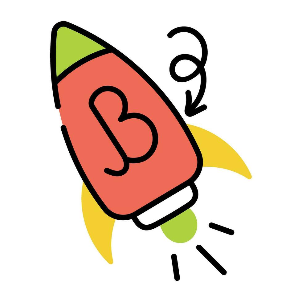 Trendy Project Startup vector