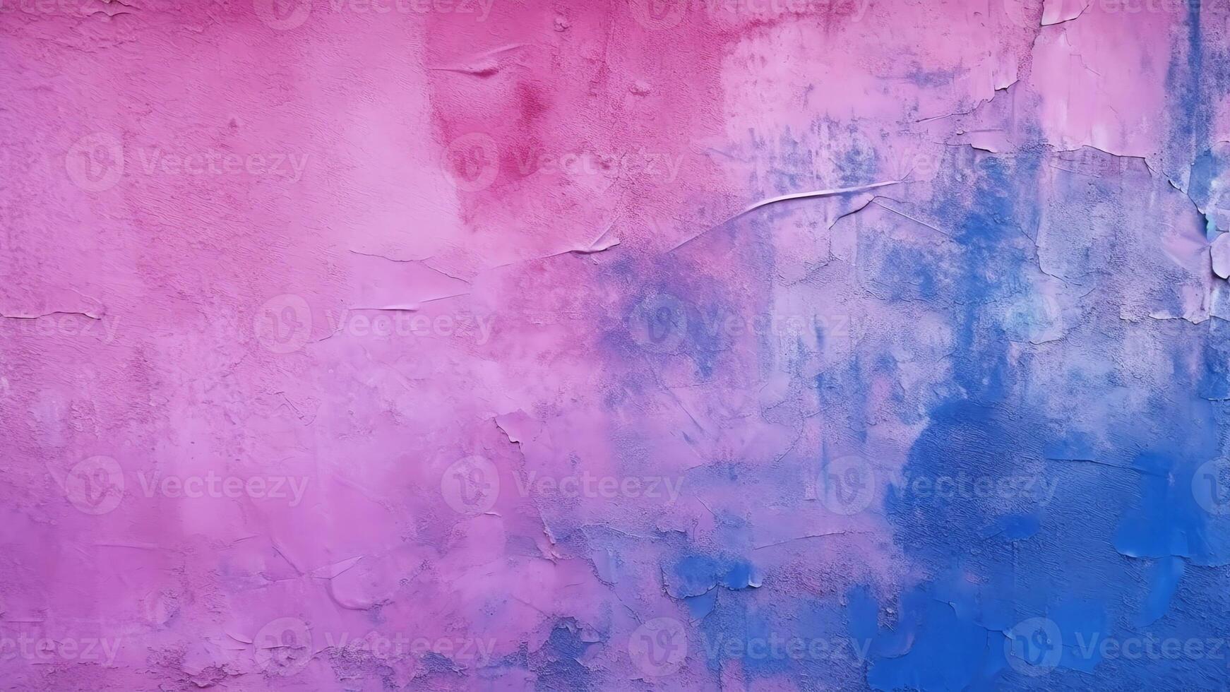 AI Generative Pink purple abstract background Toned texture of rough decorative plaster on a concrete wall Wide banner Panorama Copy space Nobody Fuchsia color background with grungy texture photo