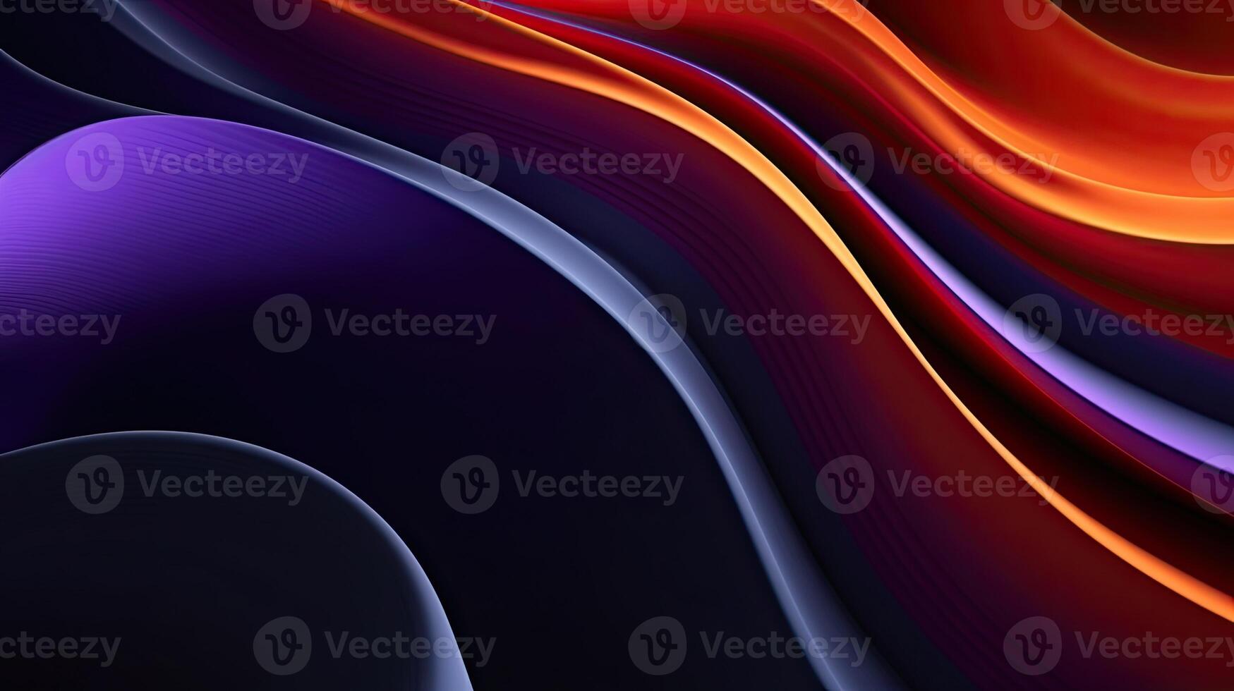 Vibrant colors flow in abstract background made with photo