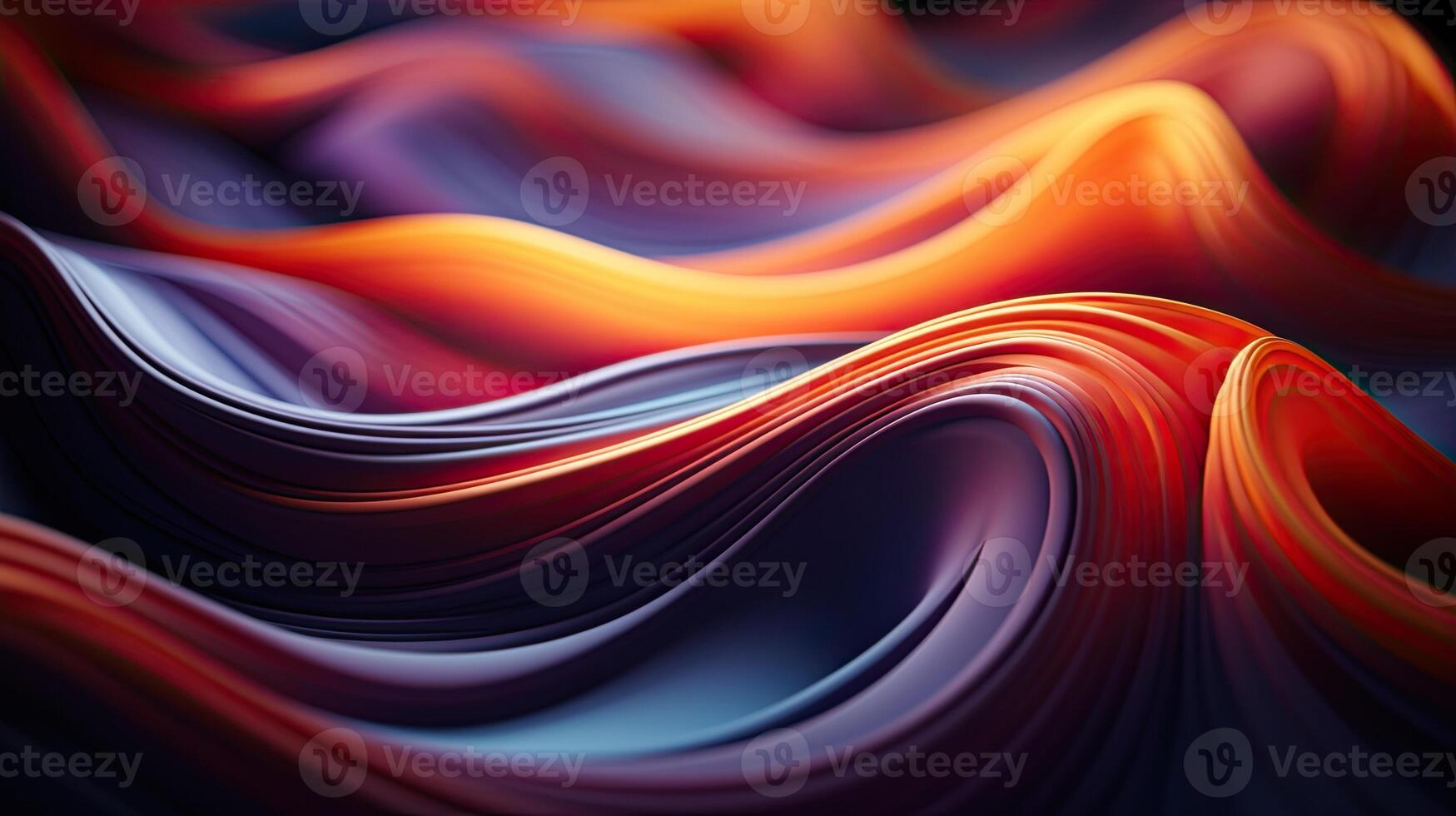Vibrant colors flow in abstract background made with photo
