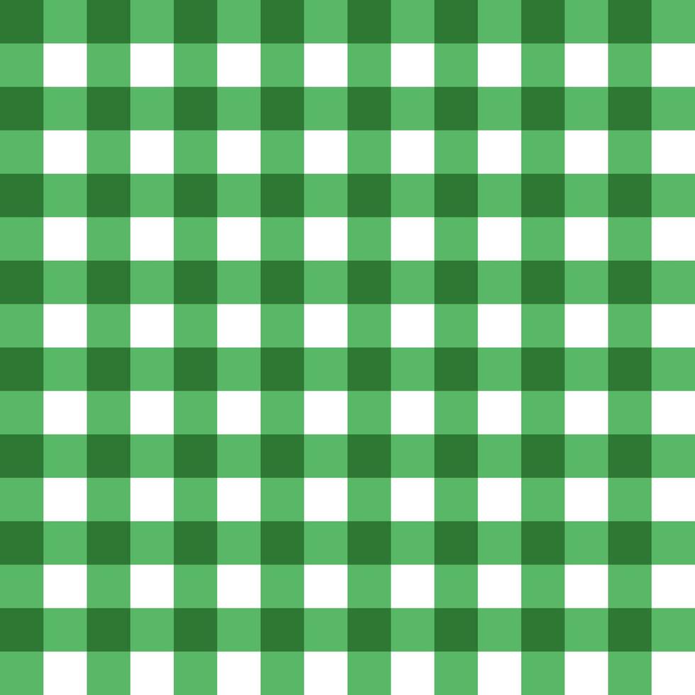 Red and white plaid checkered background. Seamless pattern. vector