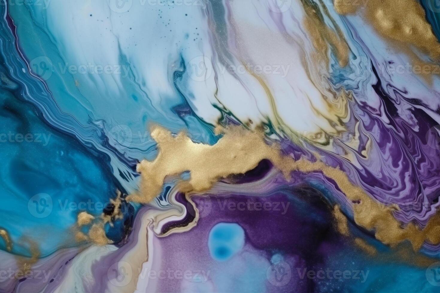 Trendy Watercolor Ink Texture. photo