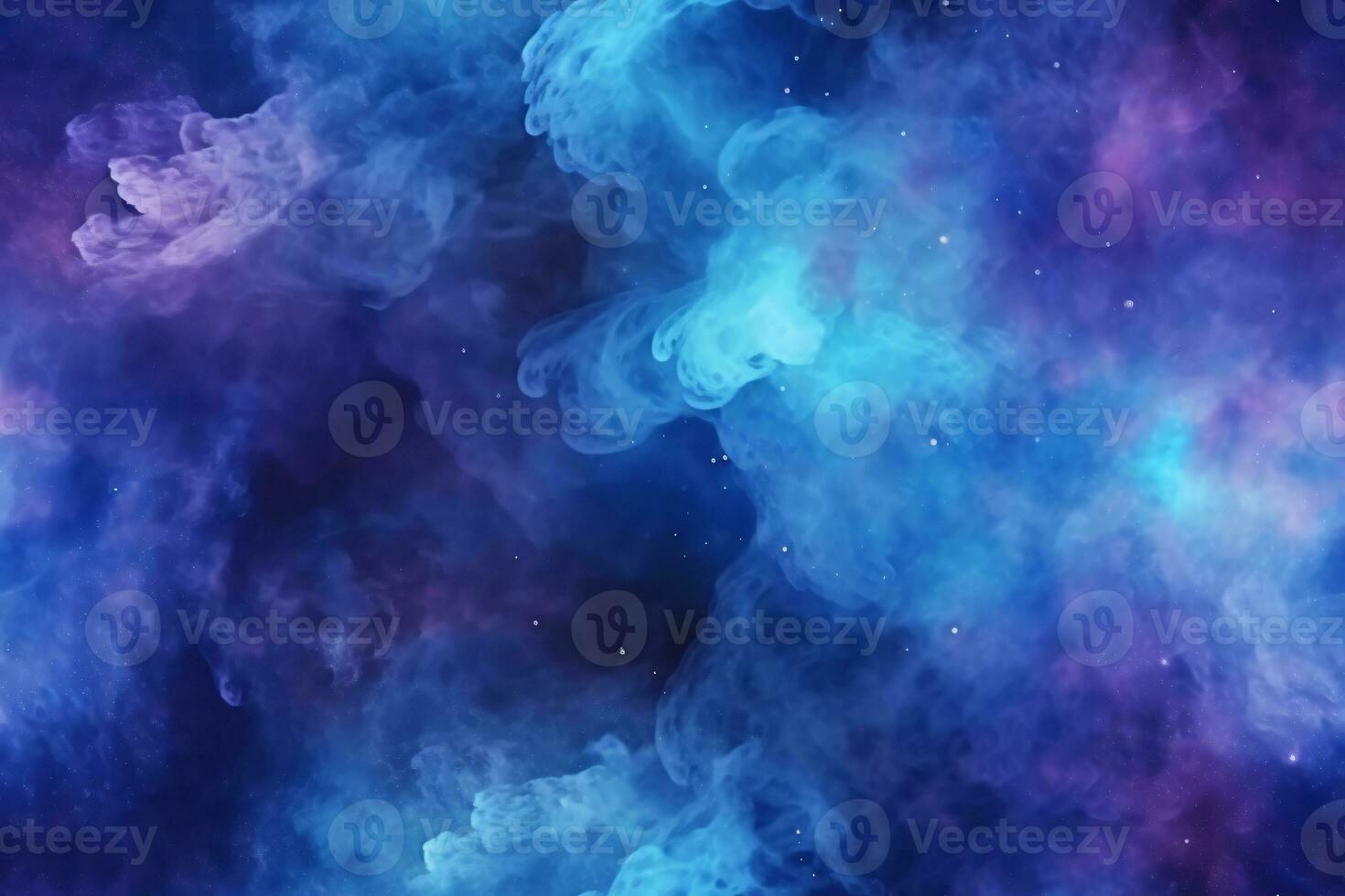 Seamless Galaxy Pattern. Ai generative photo