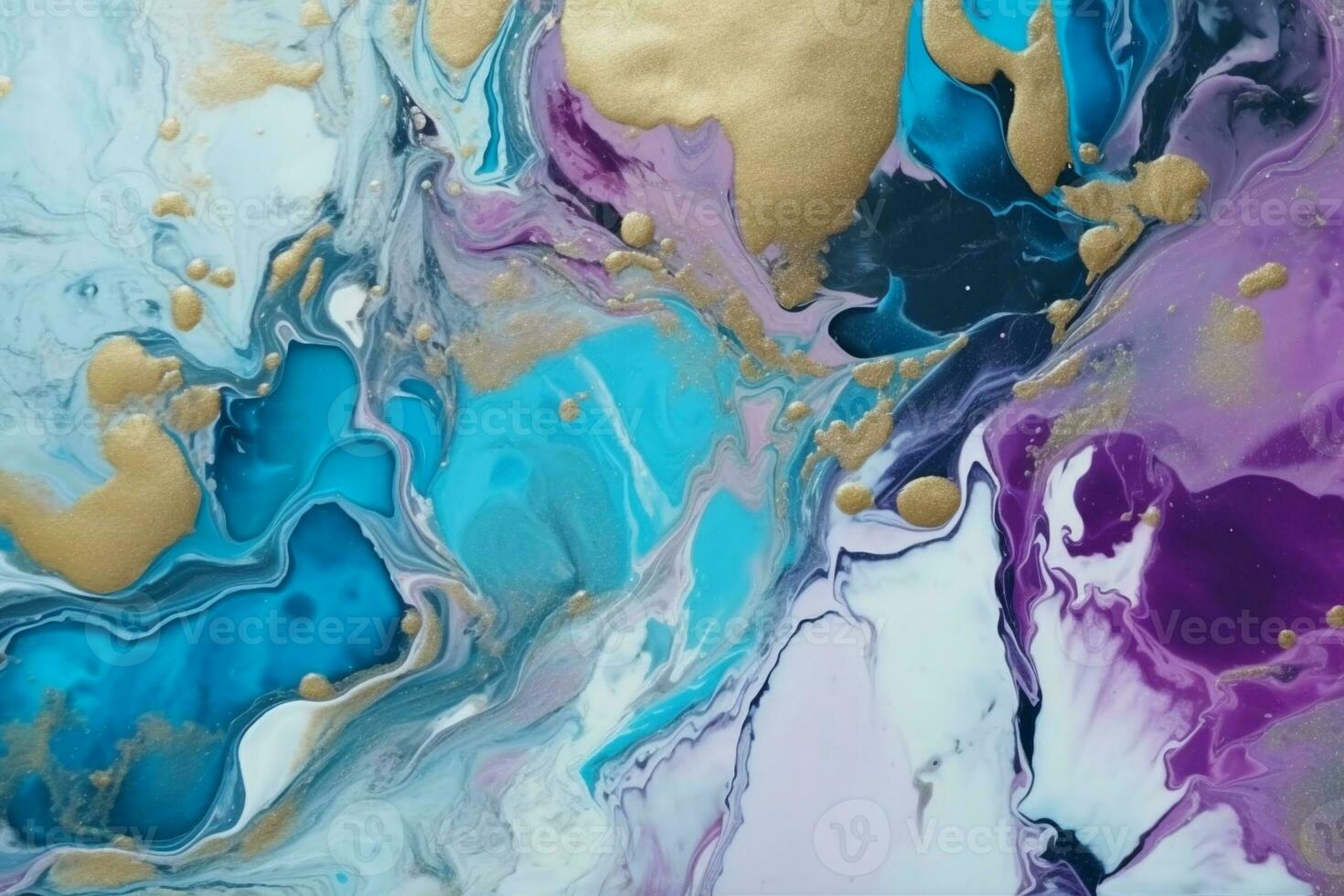 Trendy Watercolor Ink Texture. Ai generative photo