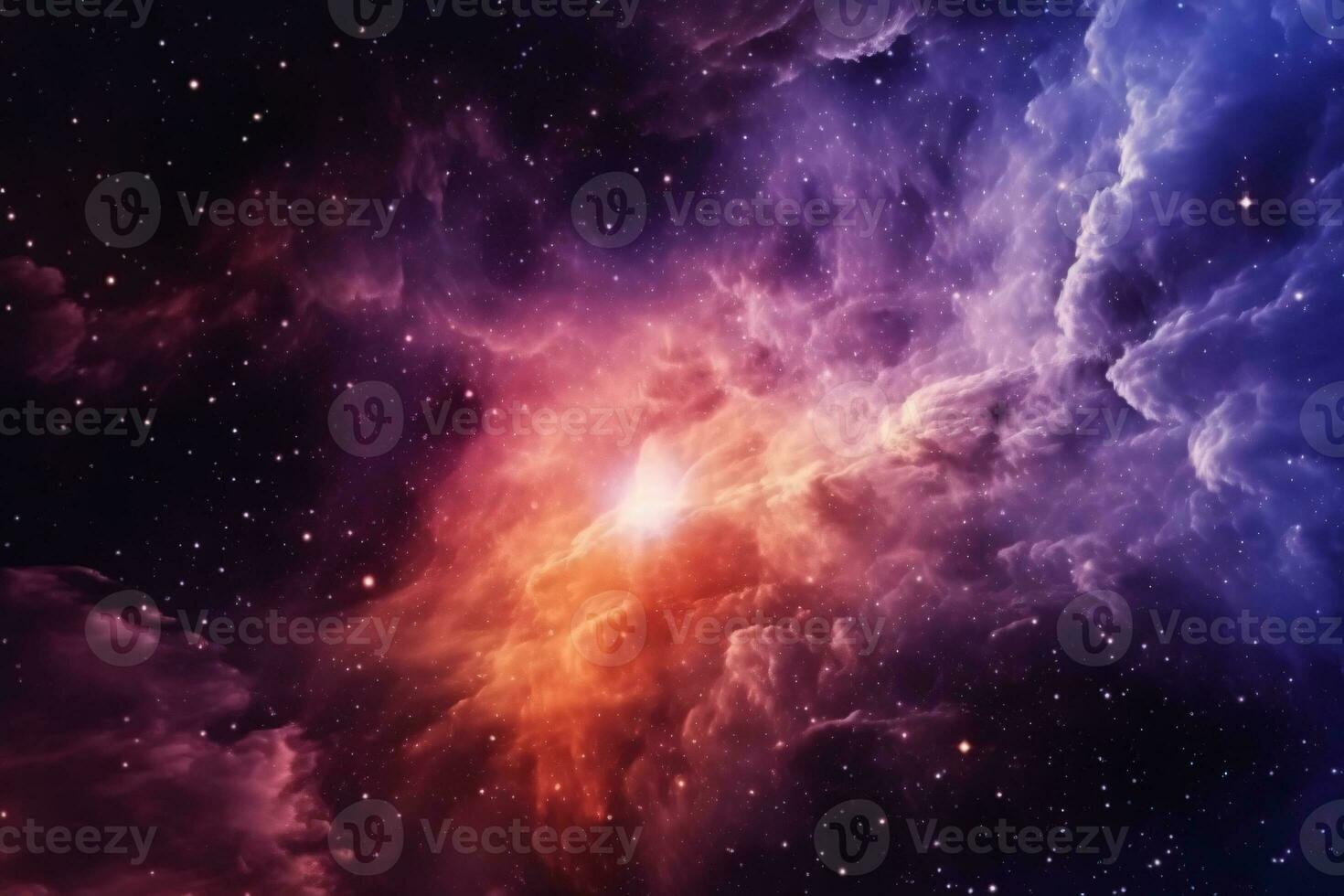 Galaxy Background. Ai generative photo