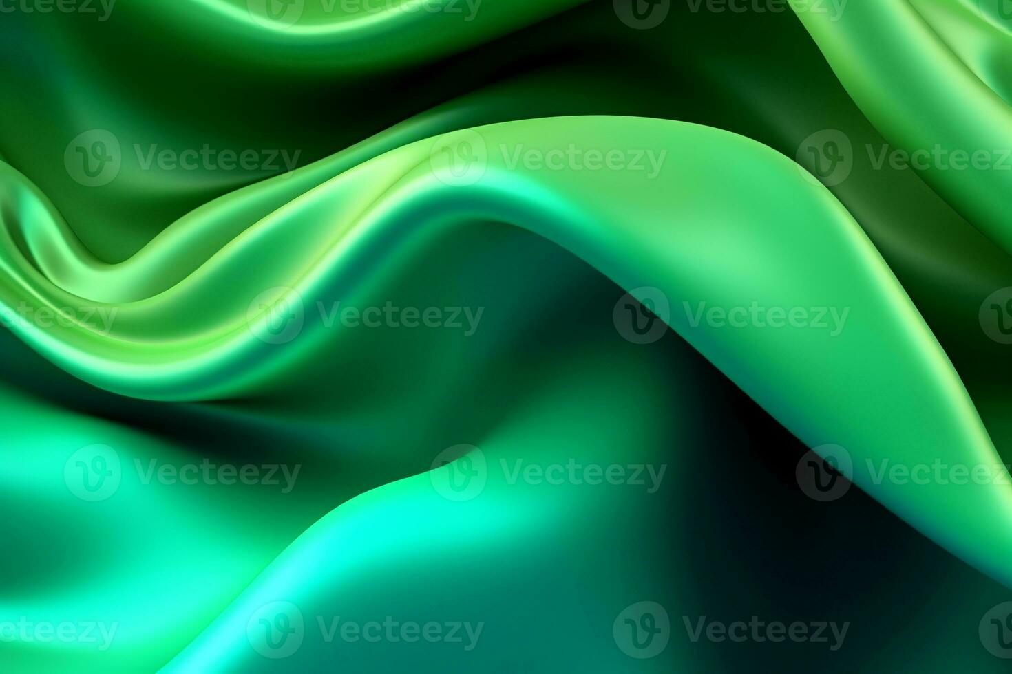 Trendy Wave Gradient Background. Ai generative photo